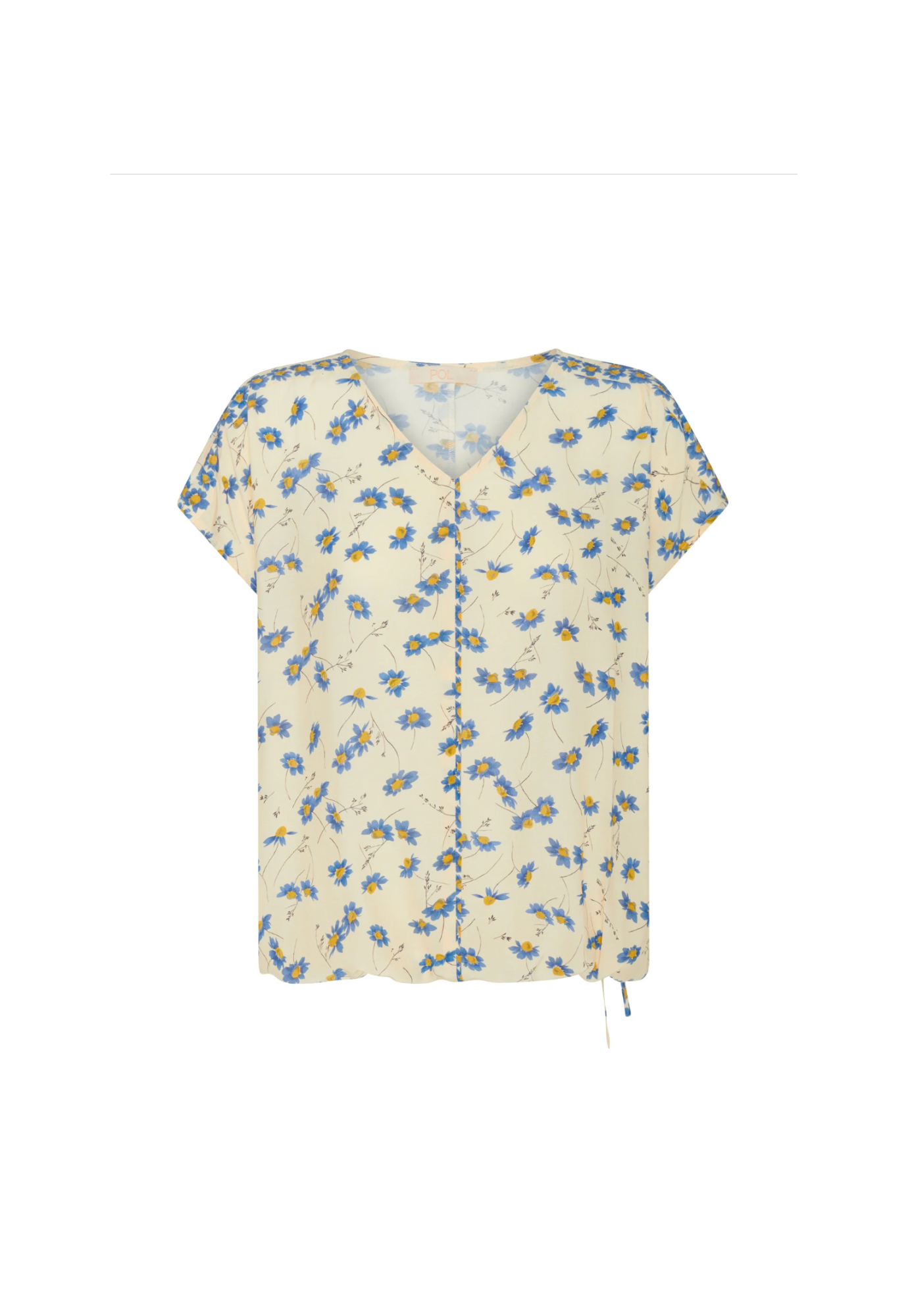 pol - lienne drawcord top - lienne print