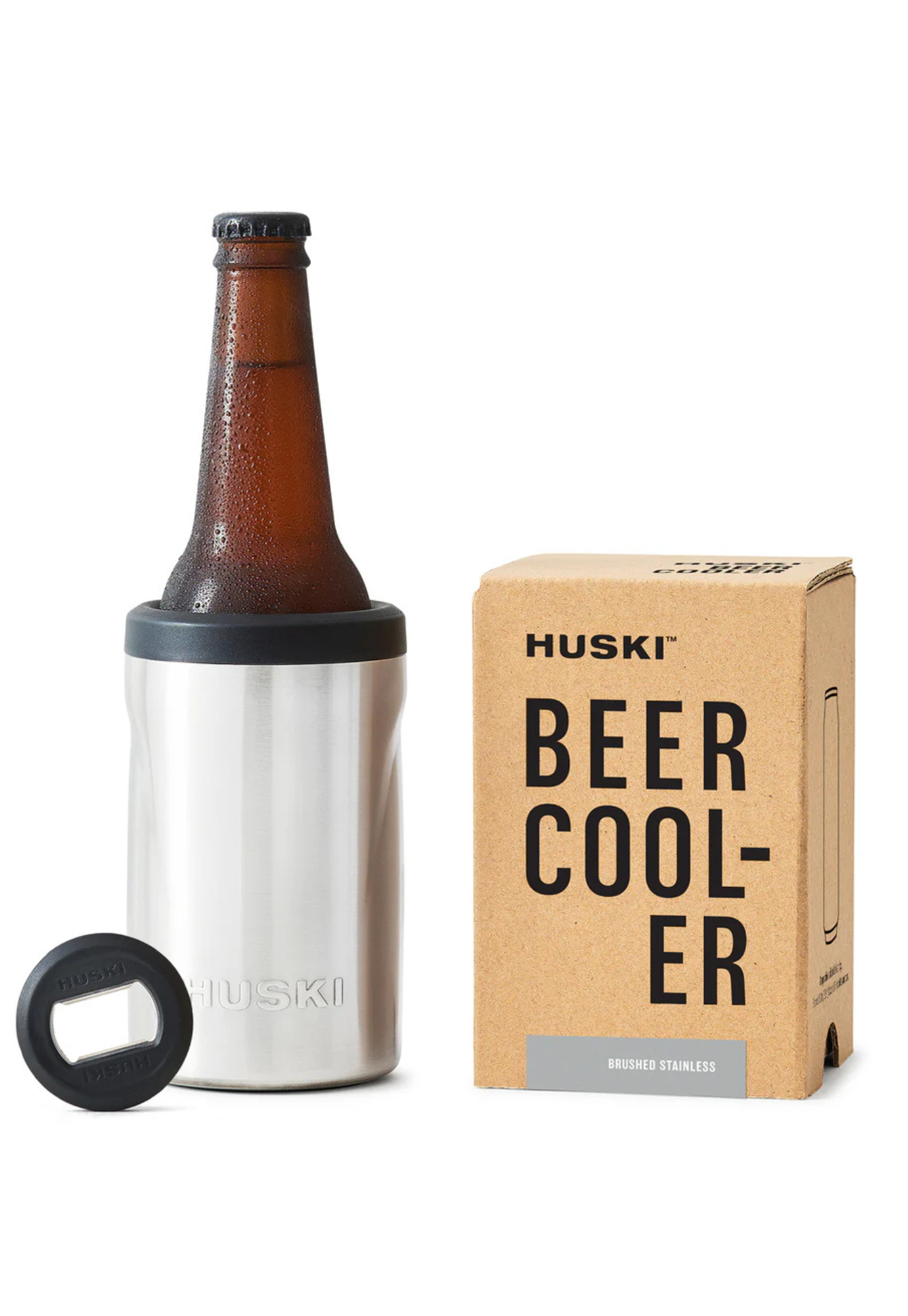 huski - beer cooler 2.0 - brushed stainless