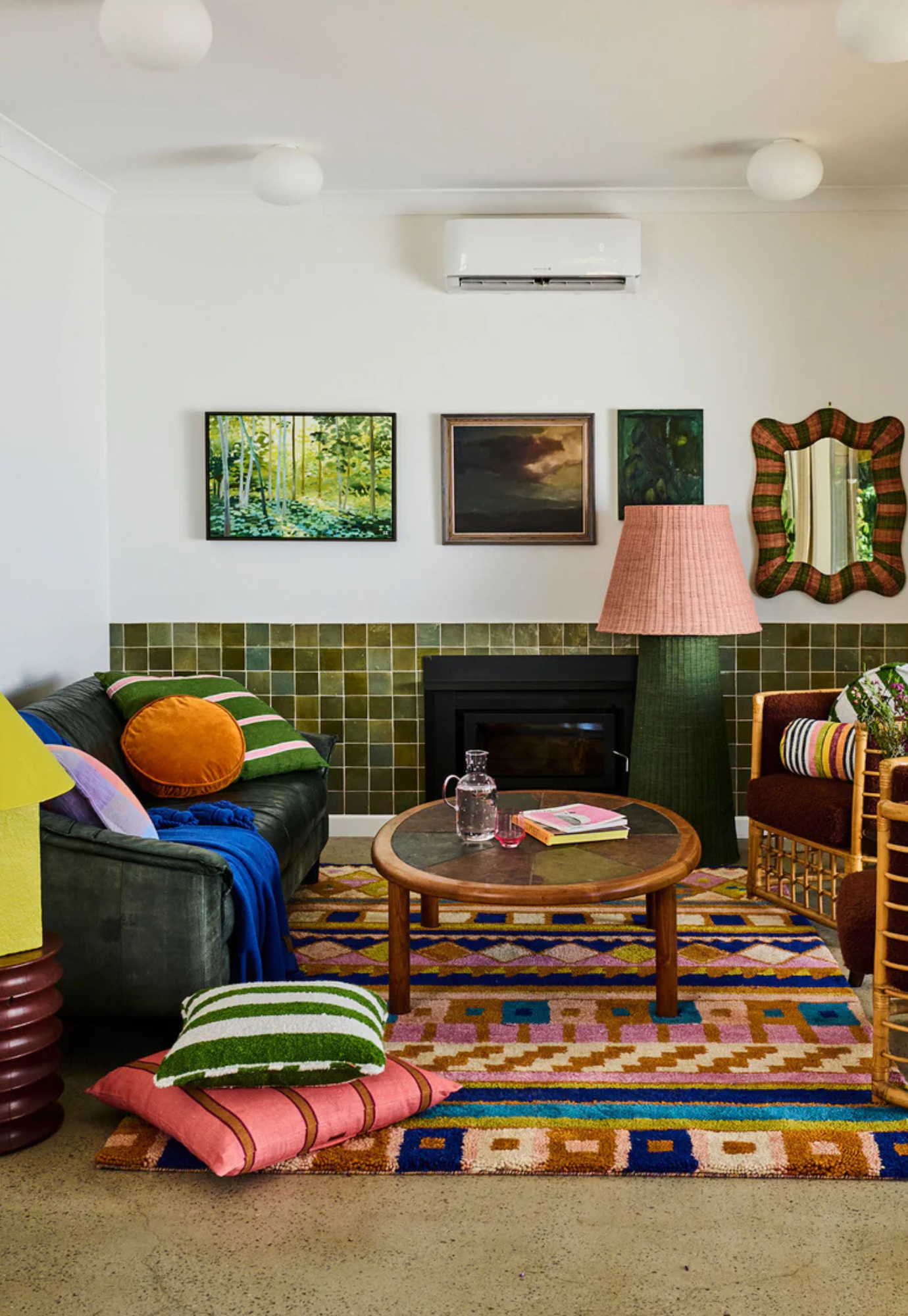 kip&co - suffolk stripe upholstery cushion