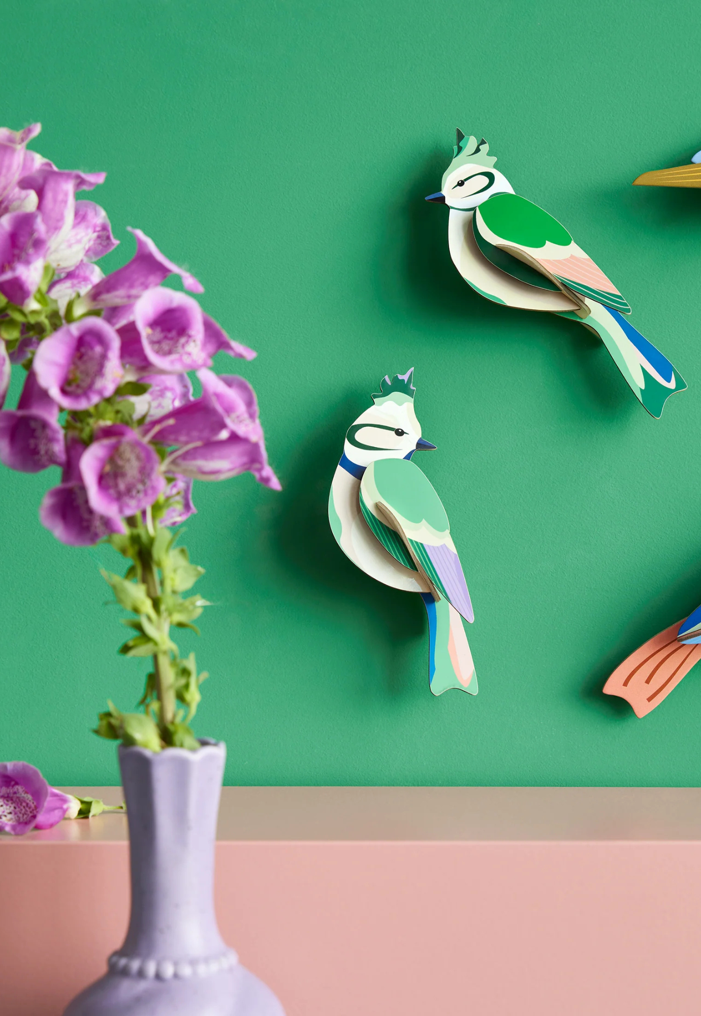 studio roof - wall art - forest crests