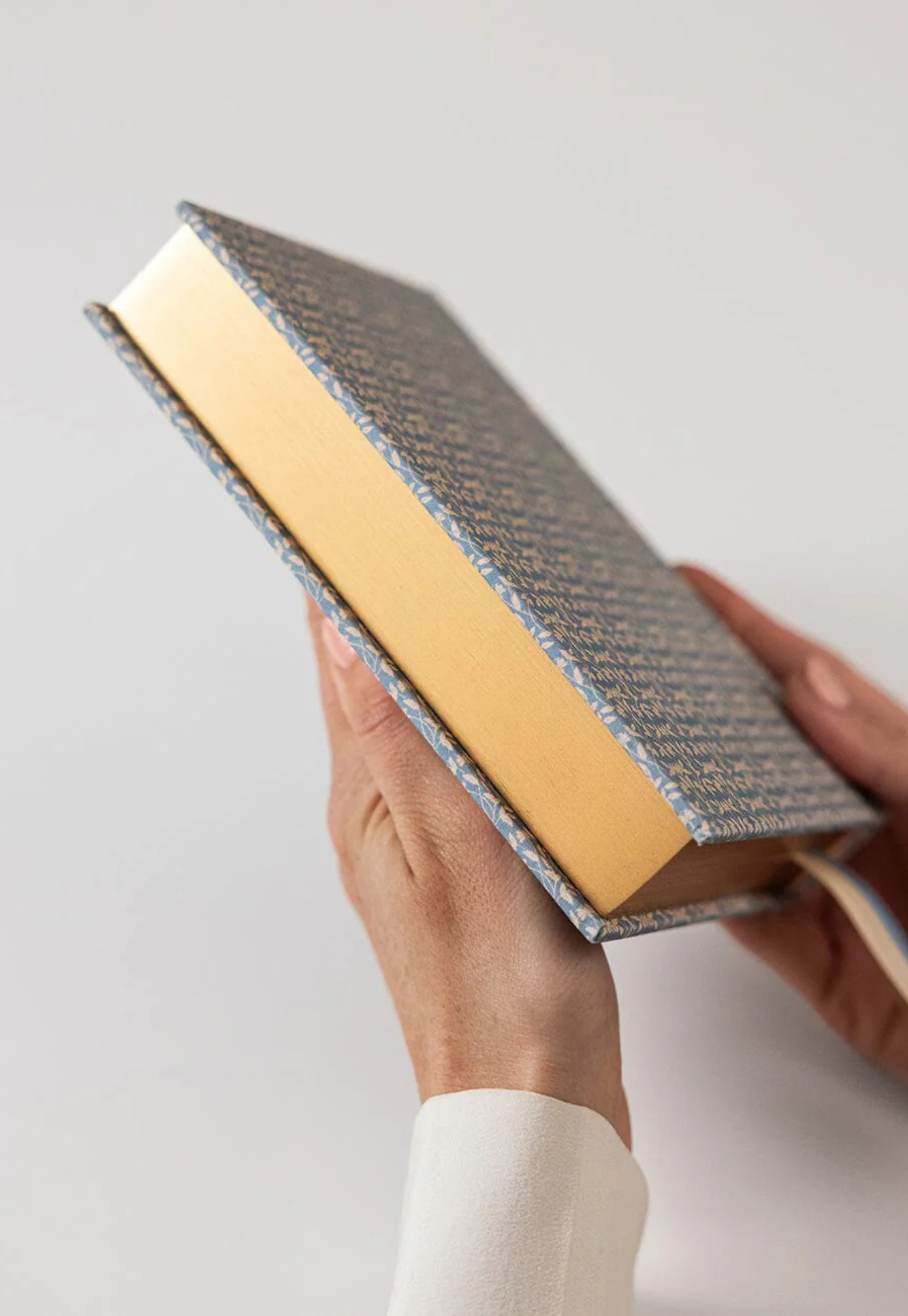 bespoke letterpress - 2026 day-to-a-page linen bound planner - frost bramble