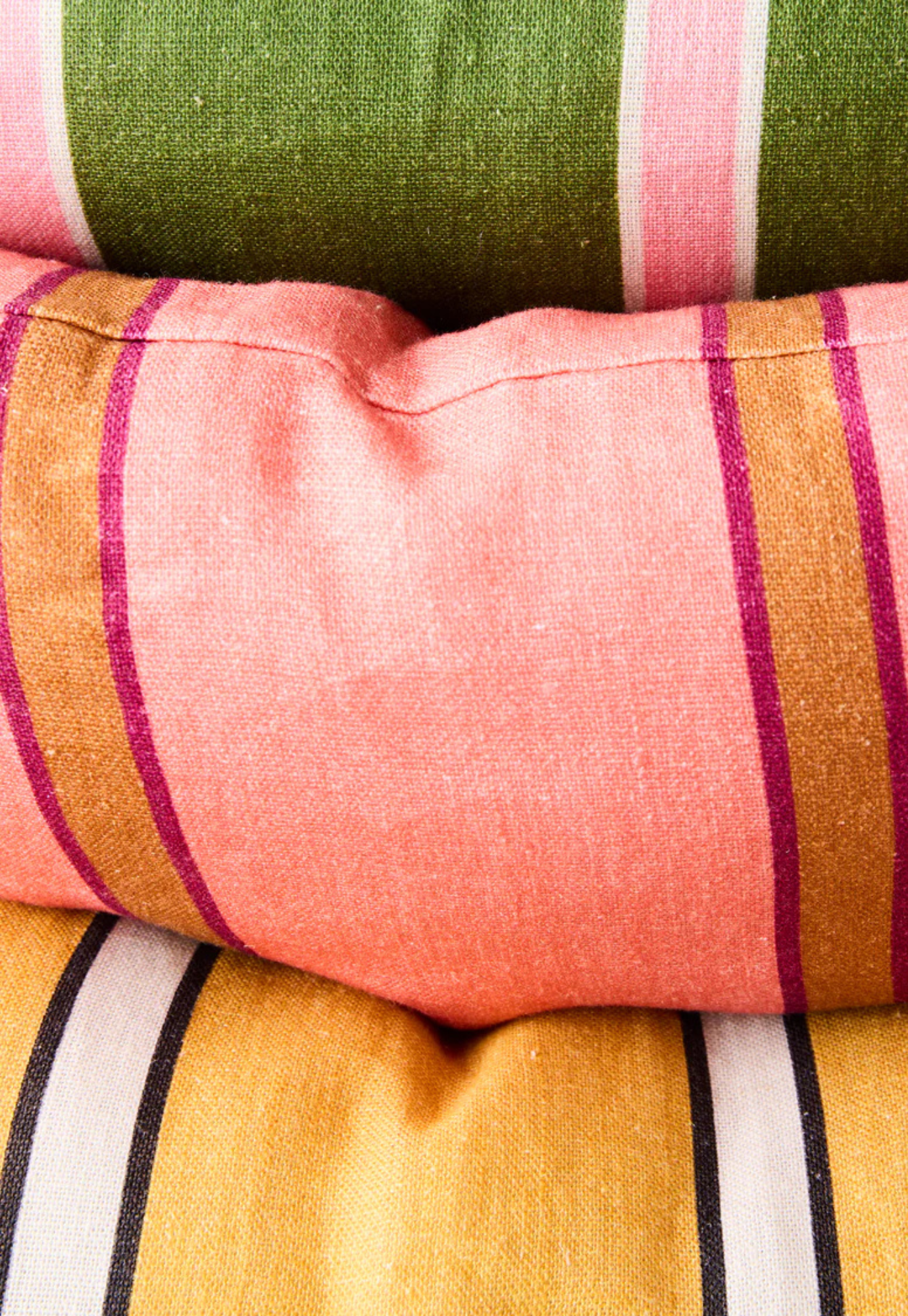 kip&co - suffolk stripe upholstery cushion