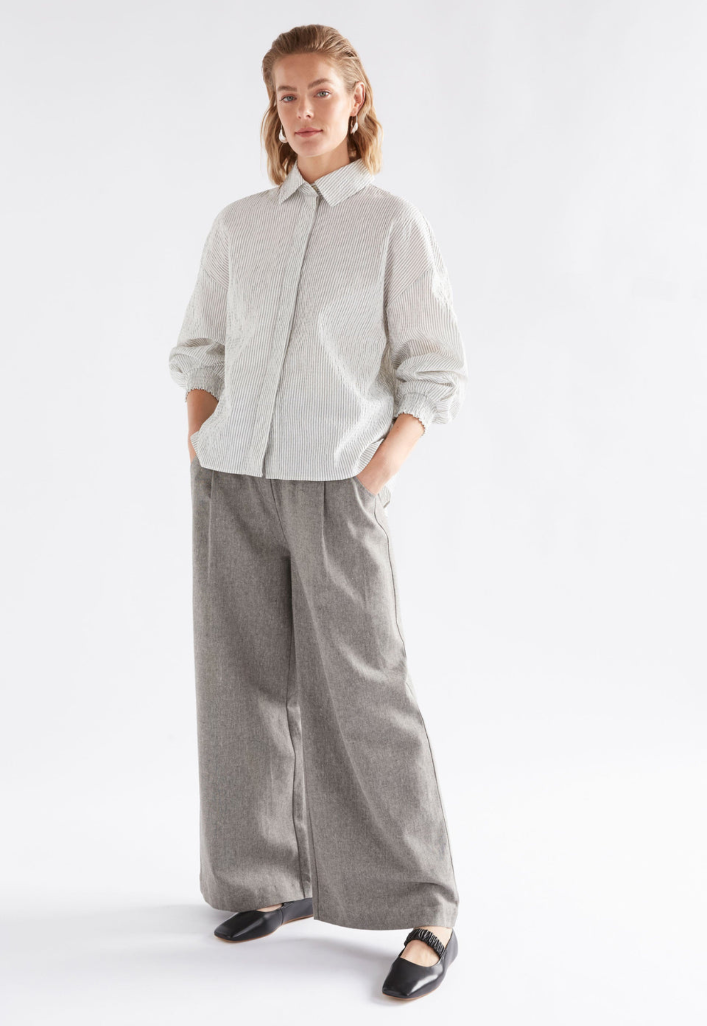 elk - erden shirt - white