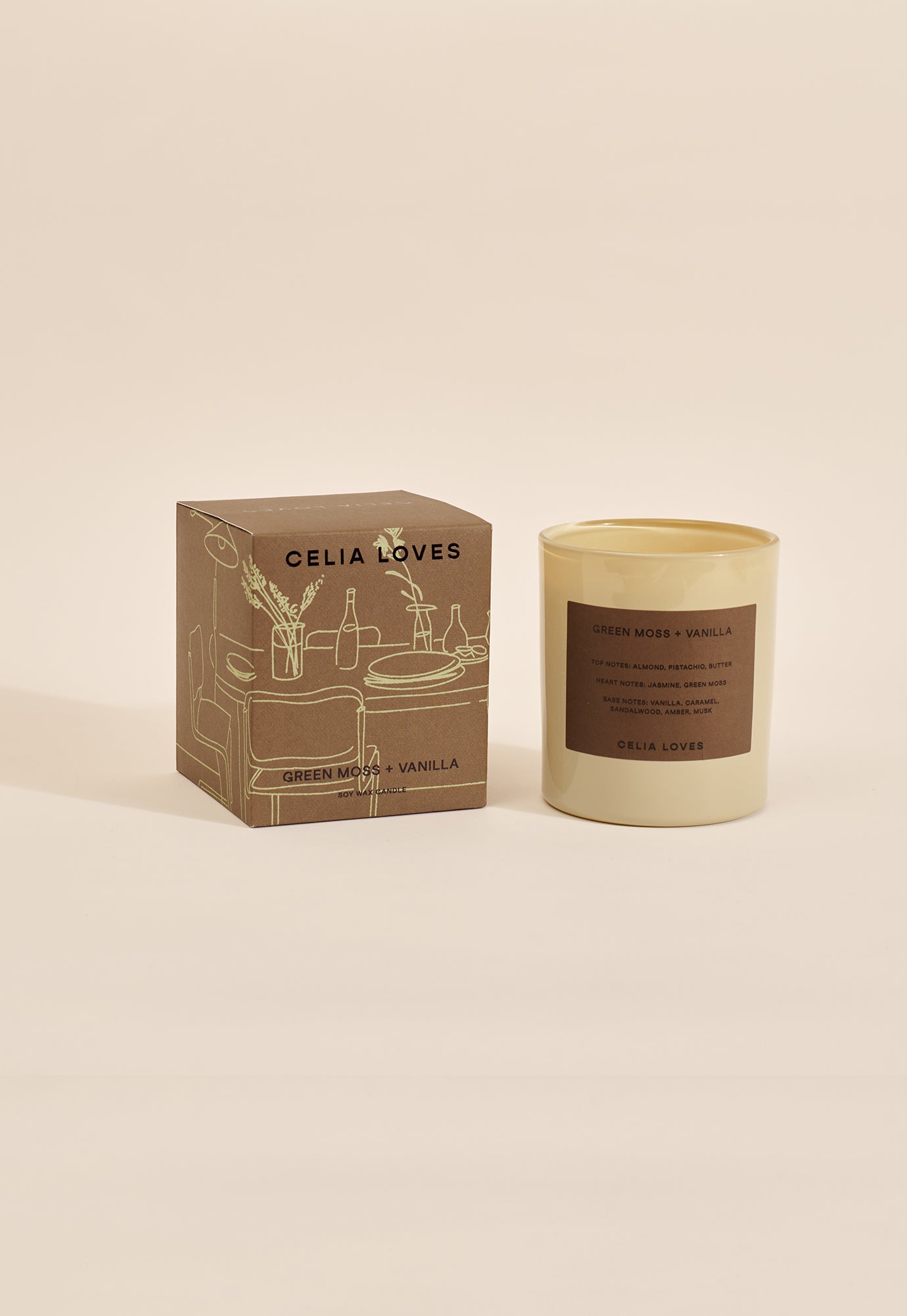 celia loves - candle 395g