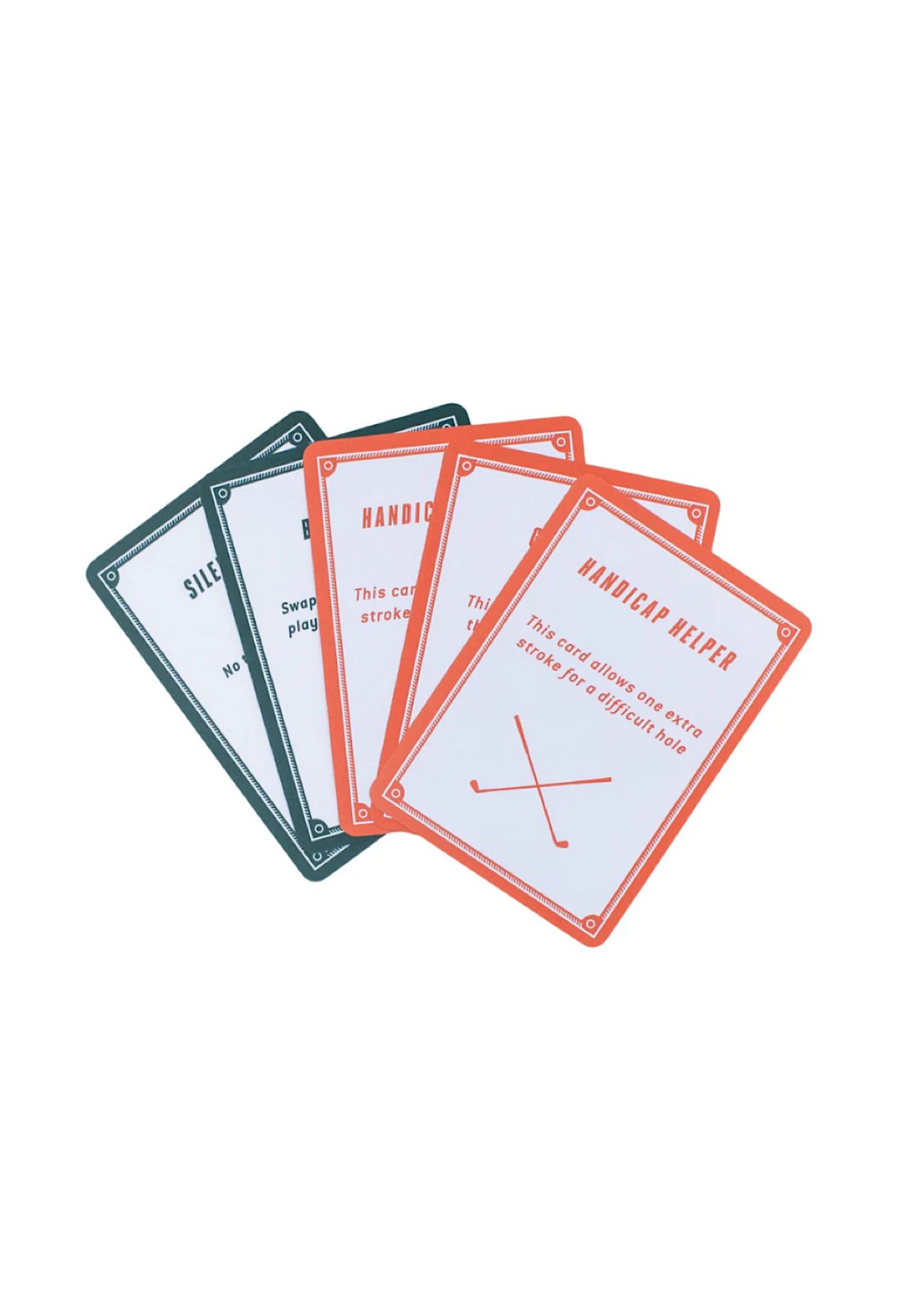 gentlemen's hardware - lucky drive golf card game
