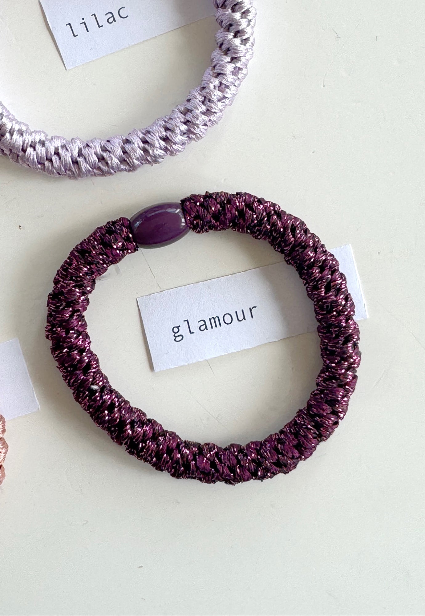 p+p - braided hair ties - fleur collection