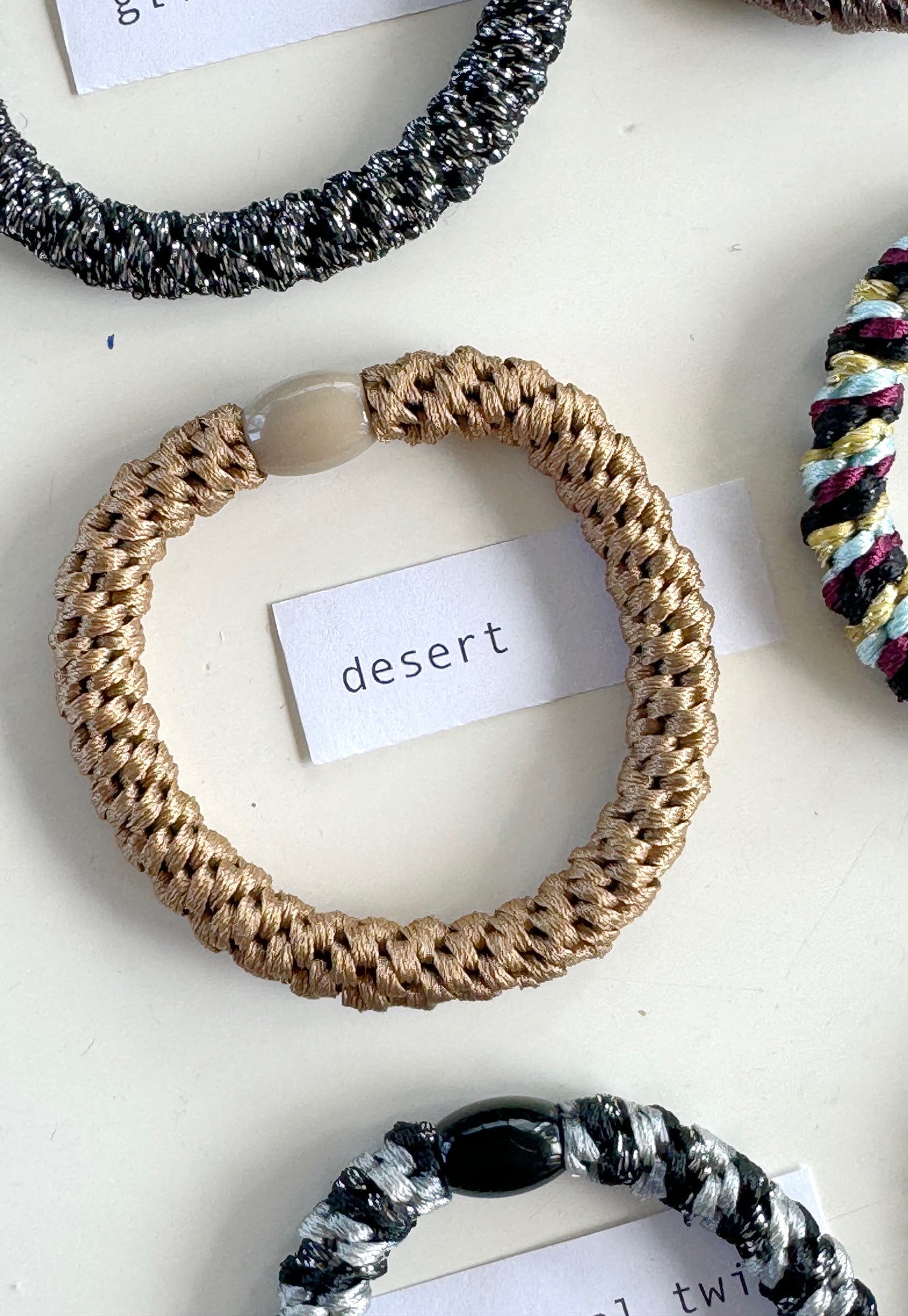 p+p - braided hair ties - soirée collection