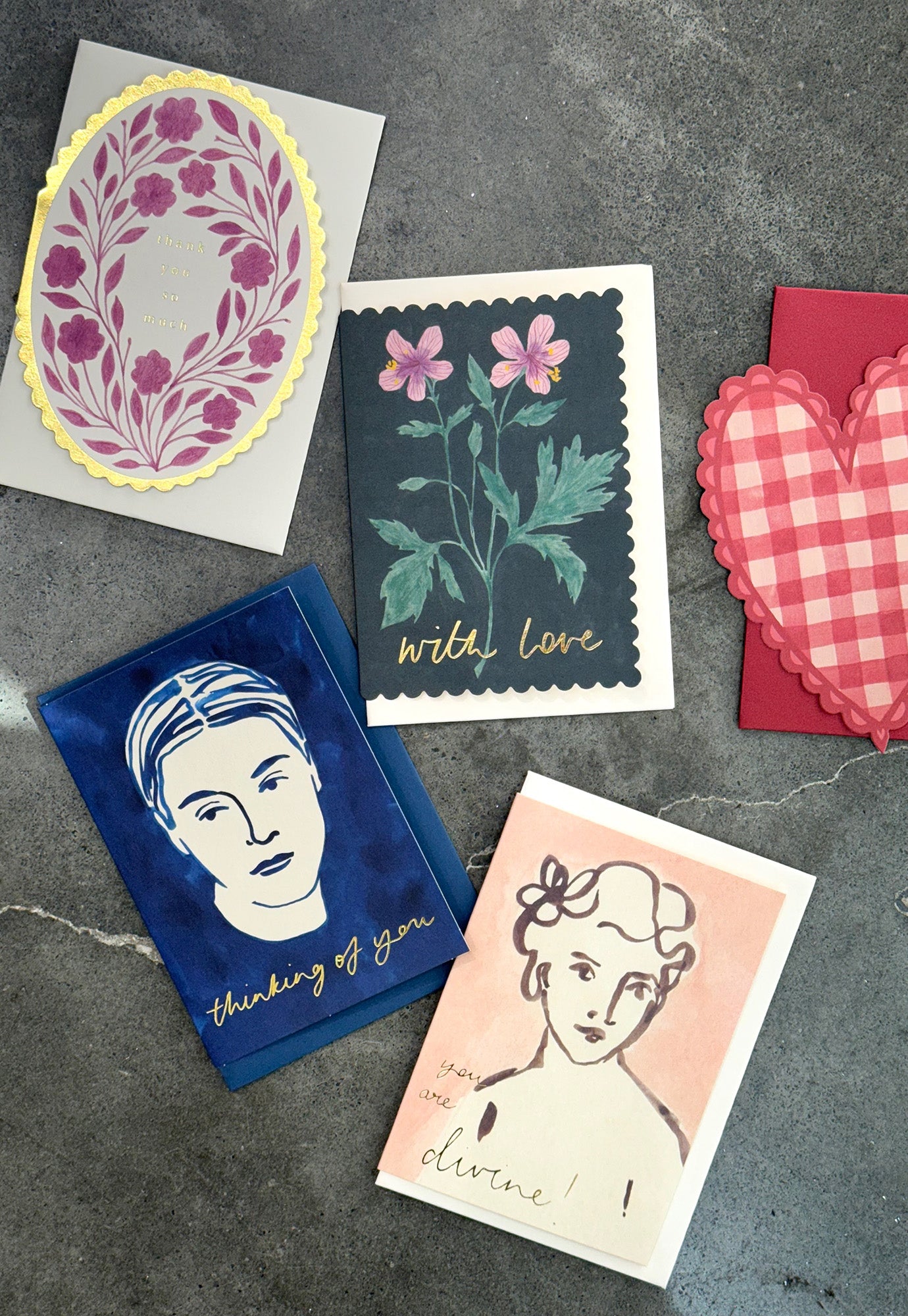 wanderlust paper co - cards with love