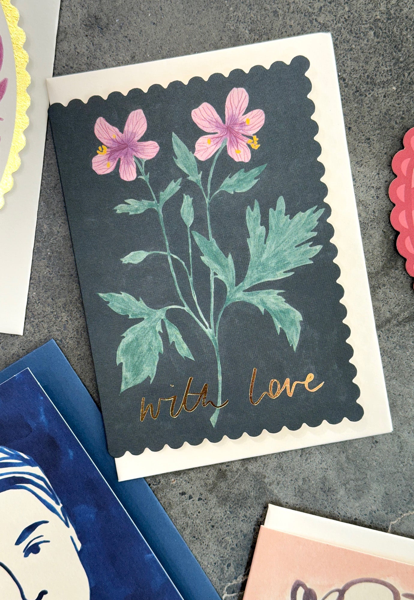 wanderlust paper co - cards with love
