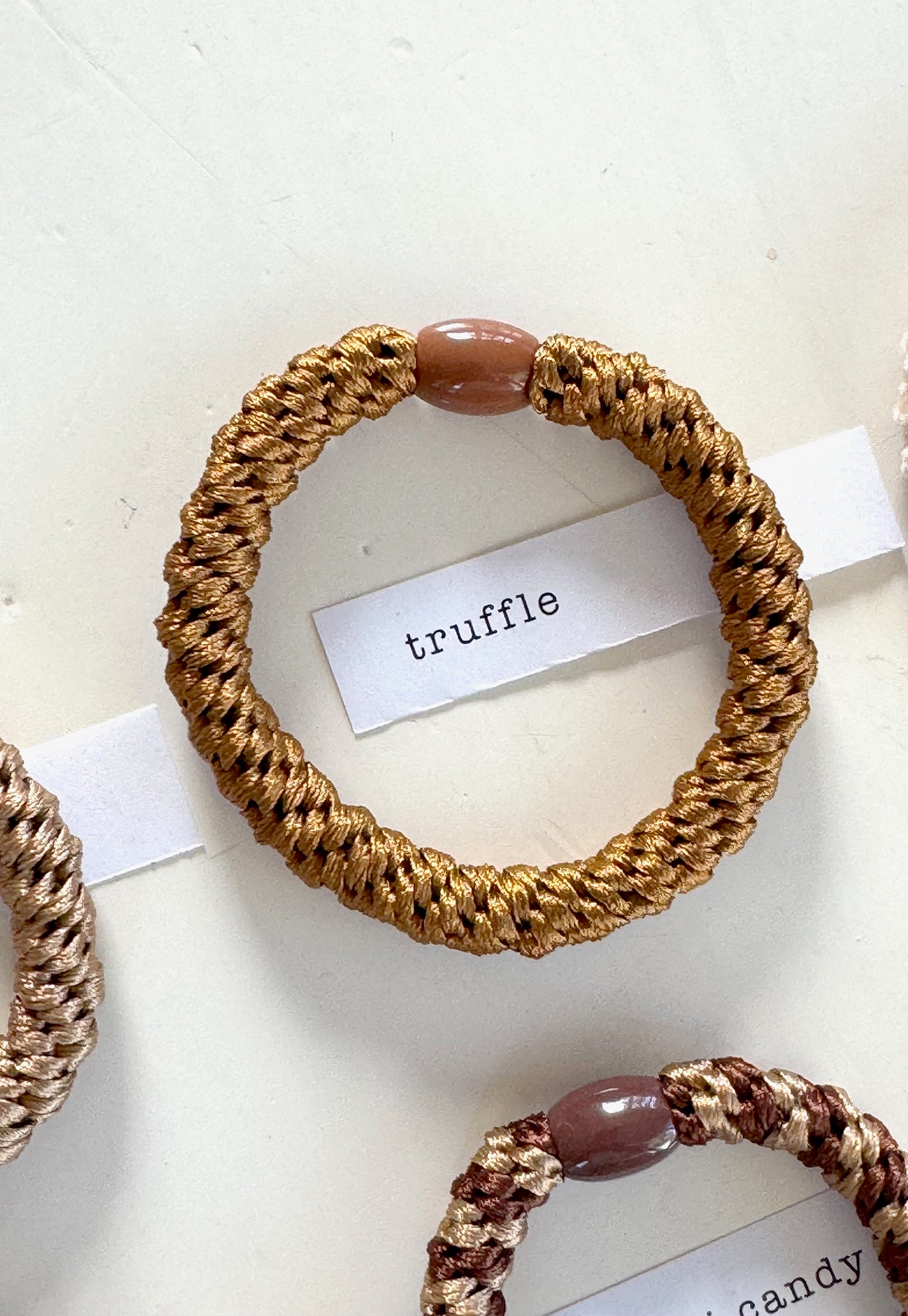 p+p - braided hair ties - terre collection