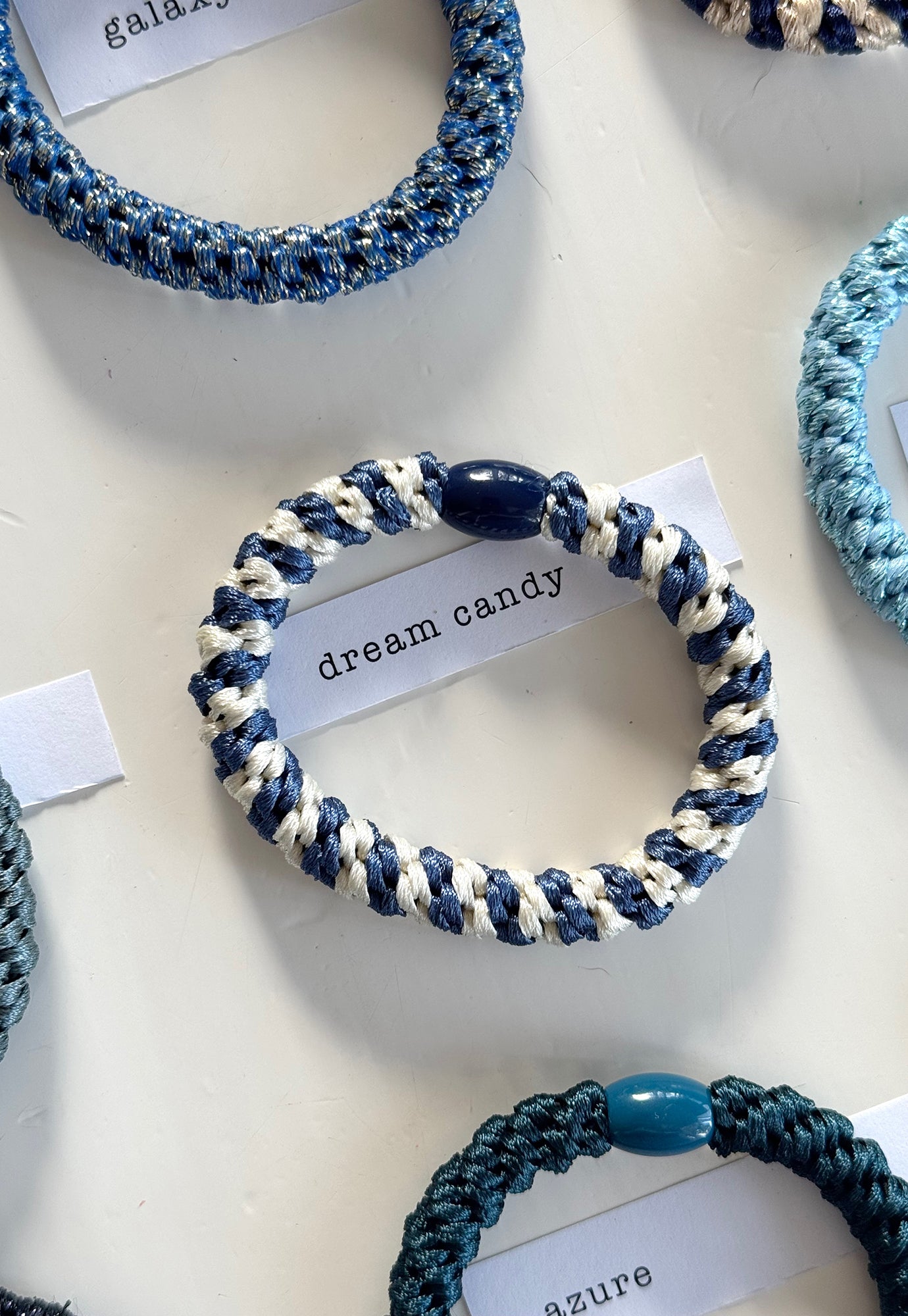 p+p - braided hair ties - ciel collection