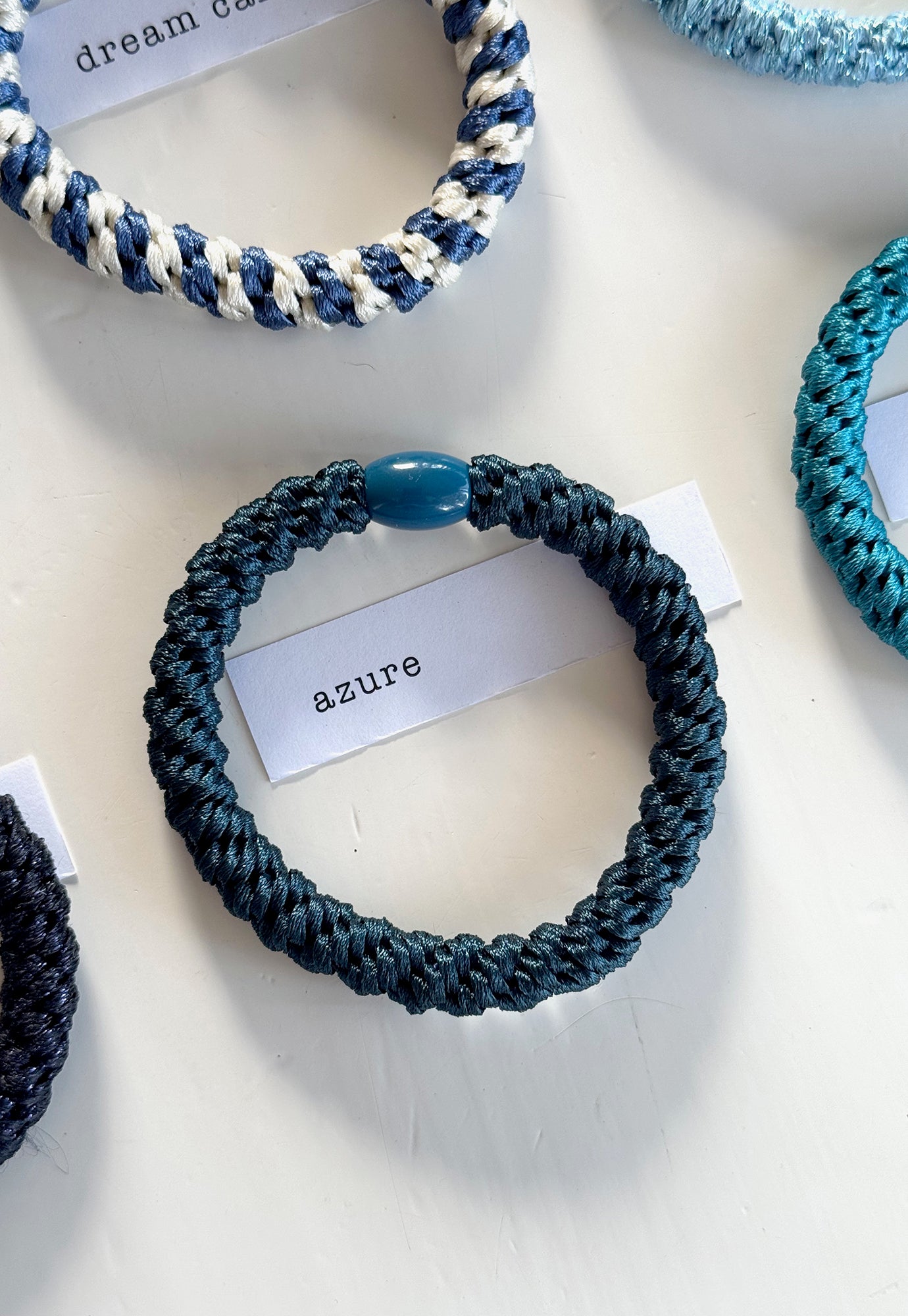 p+p - braided hair ties - ciel collection