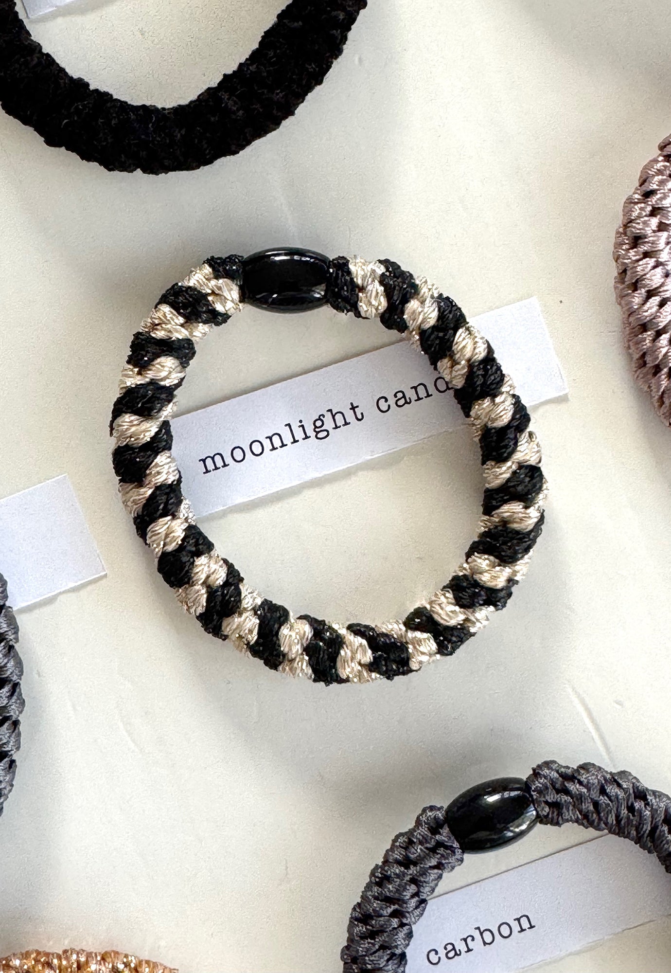 p+p - braided hair ties - soirée collection