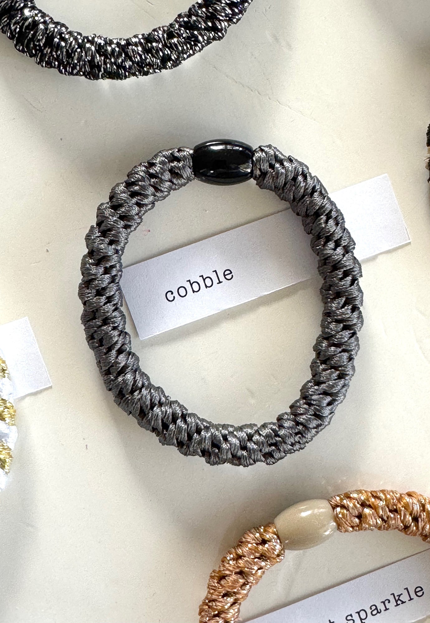 p+p - braided hair ties - soirée collection