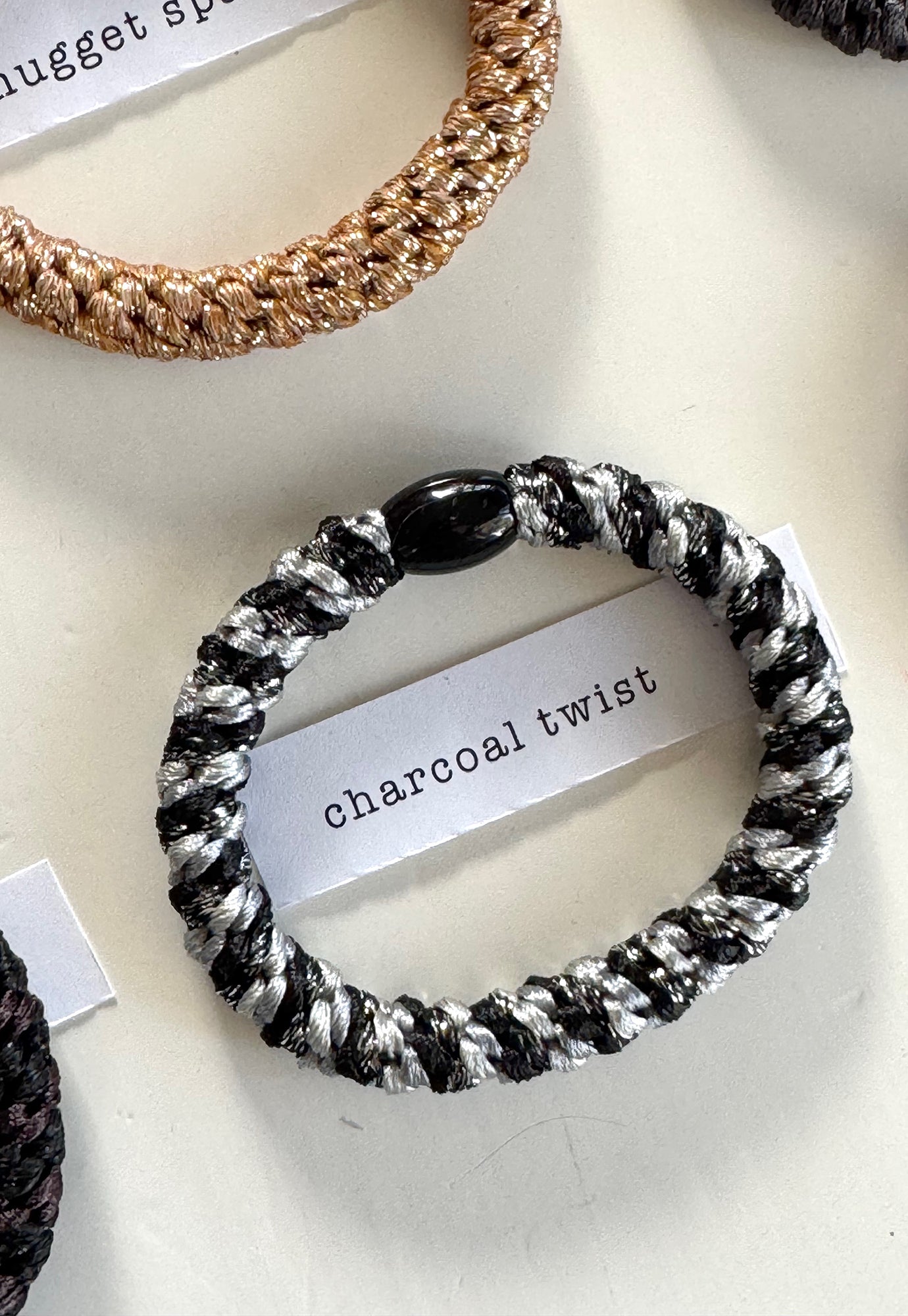 p+p - braided hair ties - soirée collection