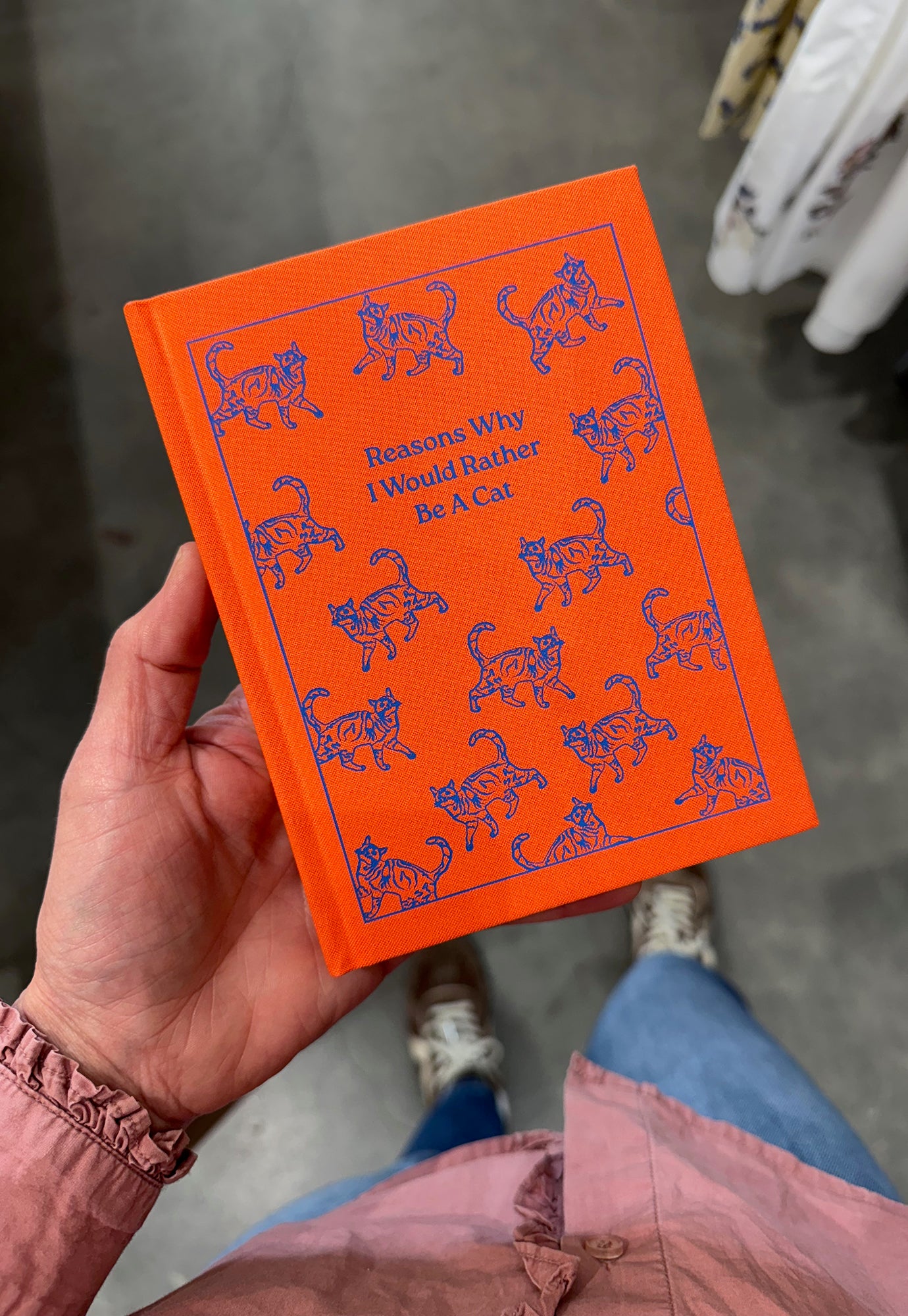 reasons why i would rather be a cat - bound notepad