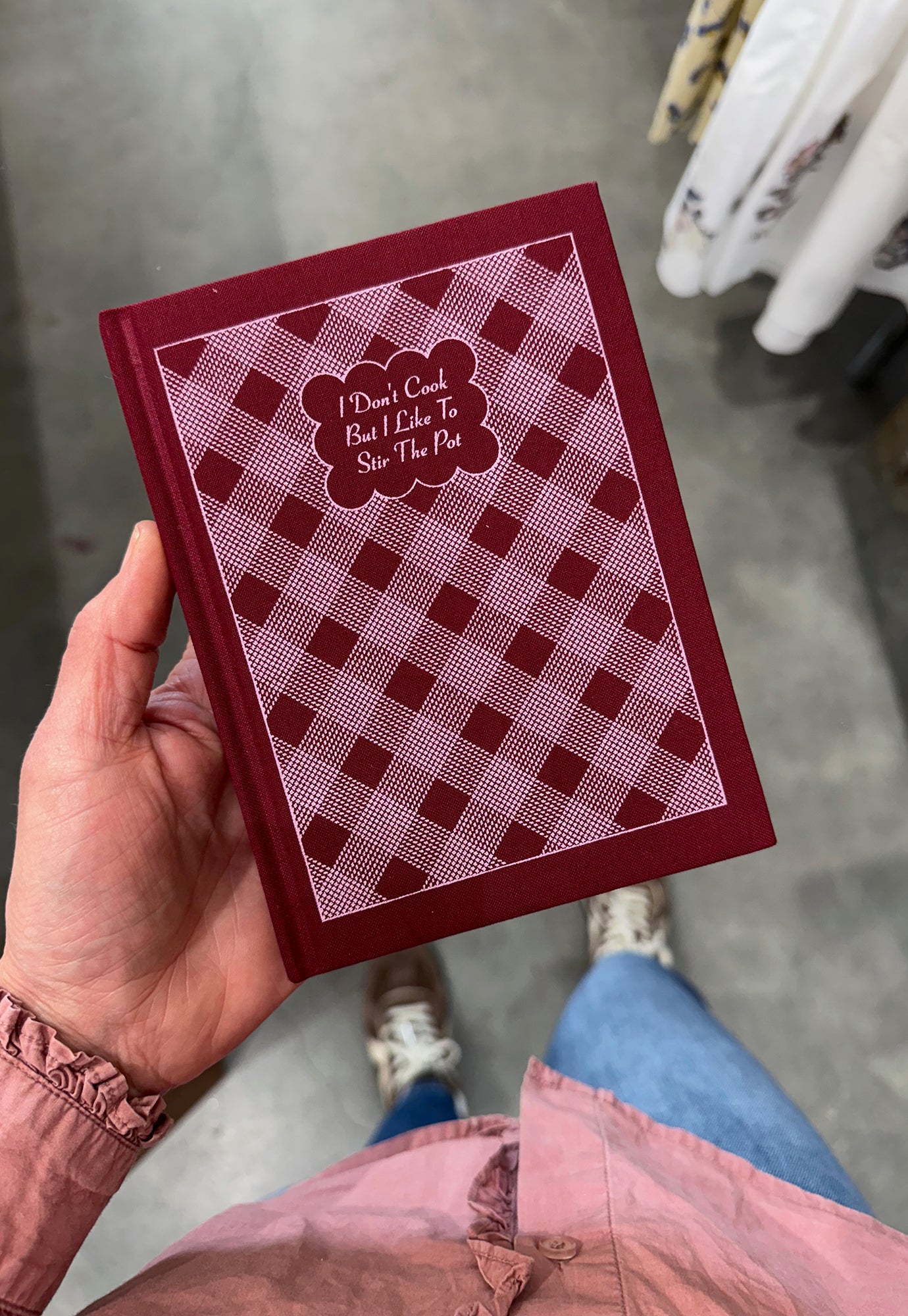 i don't cook - bound notepad