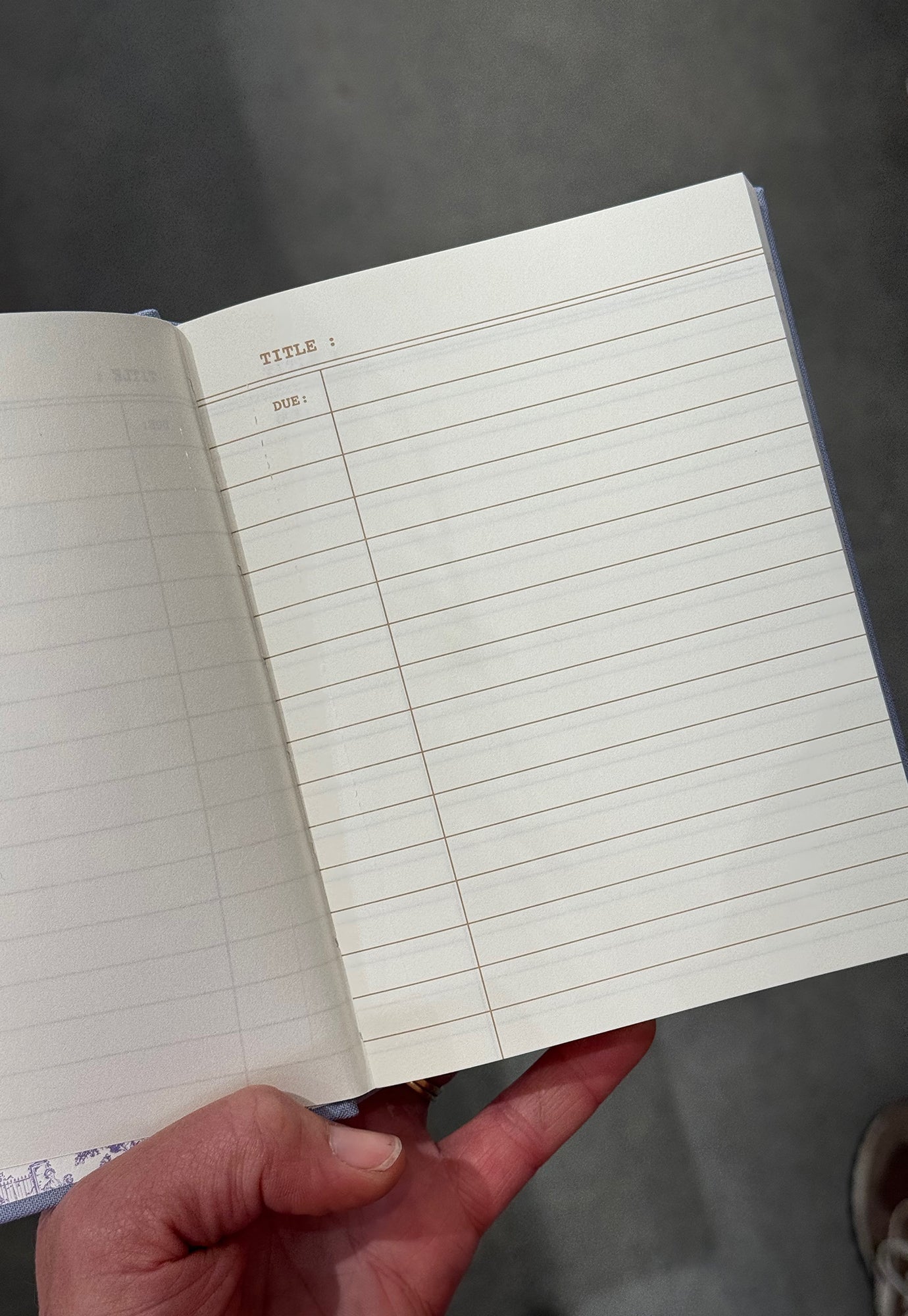 the very tired woman - bound notepad