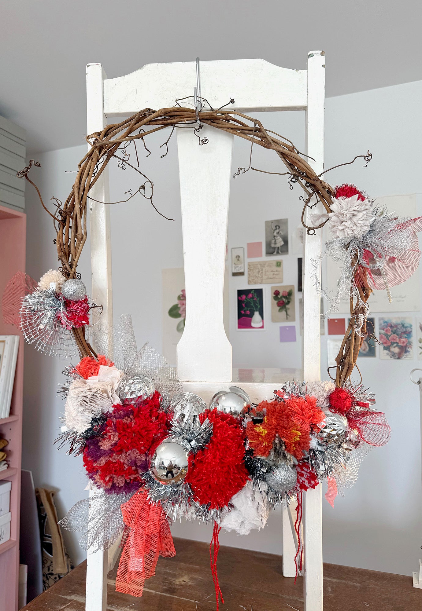 p+p festive wreath - jingle jangle L