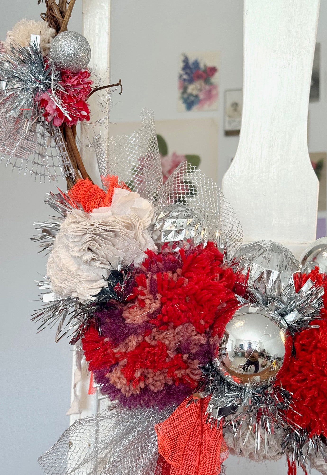 p+p festive wreath - jingle jangle L