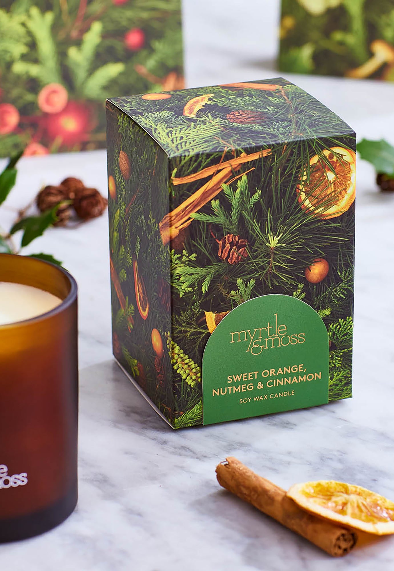 myrtle & moss - xmas collection candle