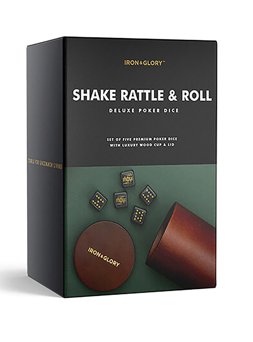 Dice Rattler shake rattle & roll deluxe poker dice – GOOSE