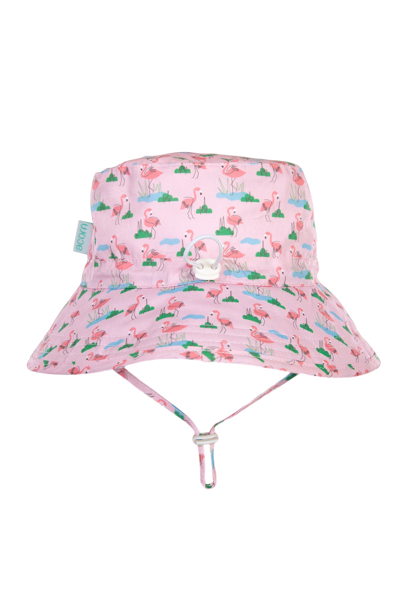 acorn kids - dancing flamingo bucket hat