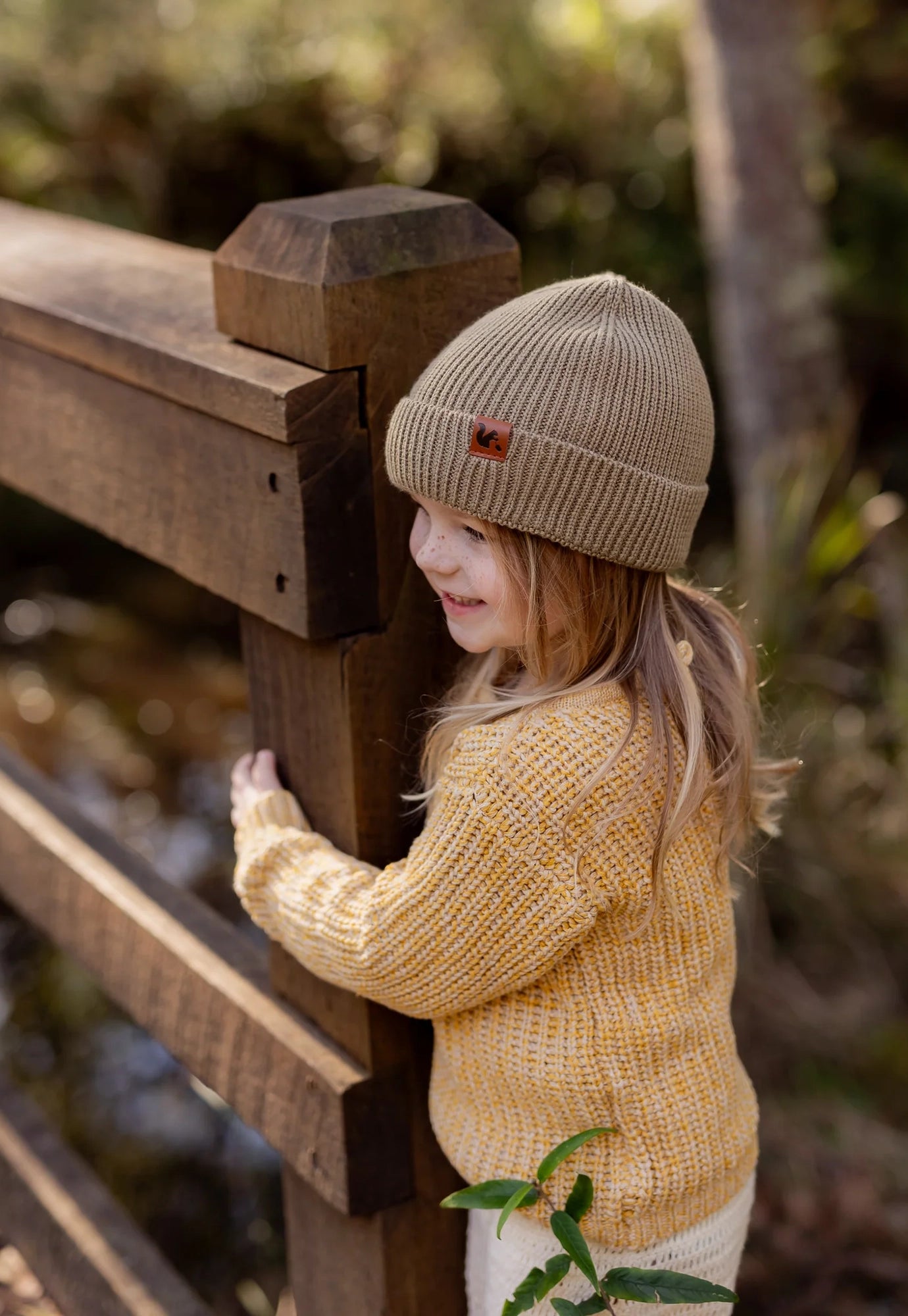 acorn kids - helsinki beanie - khaki