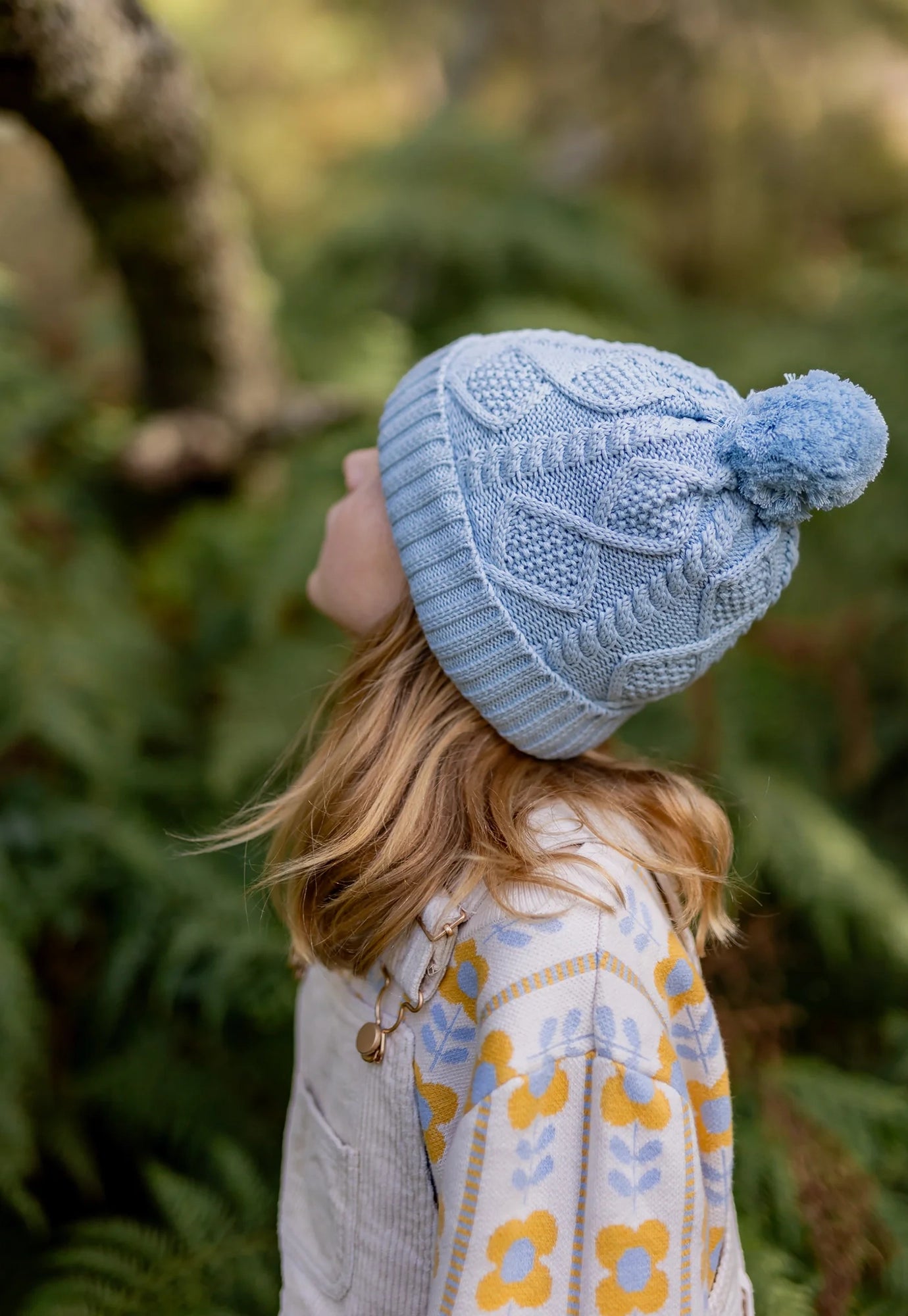 acorn kids - prague beanie - blue