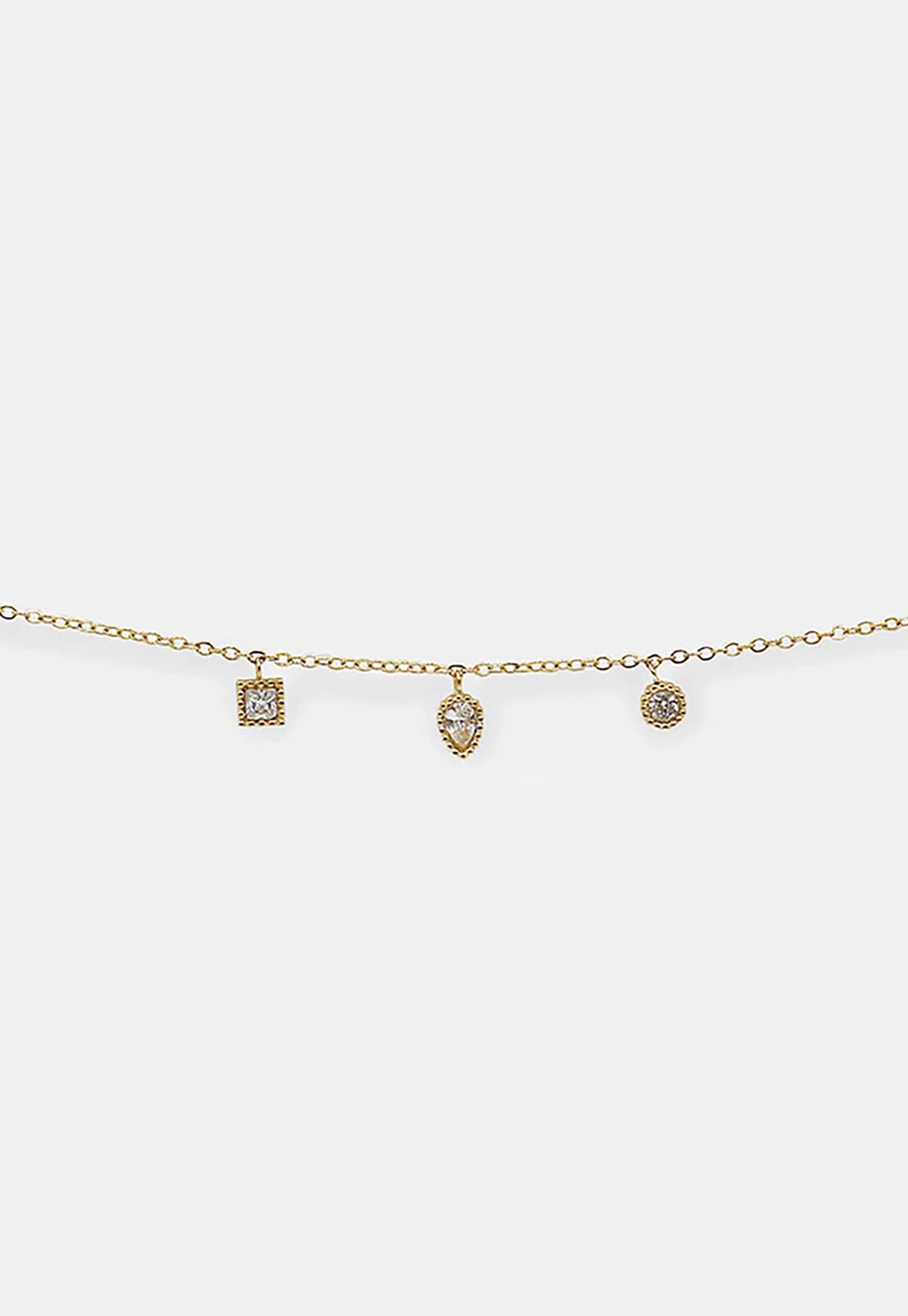 aec paris - anya bracelet - white zirconium oxide