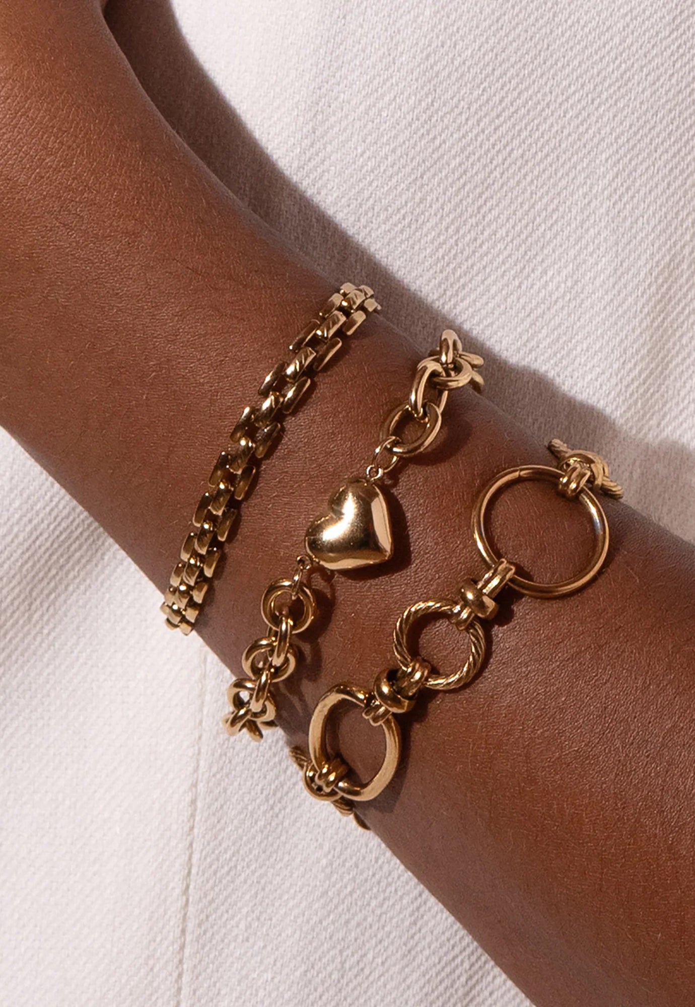 aec paris - esme bracelet - gold