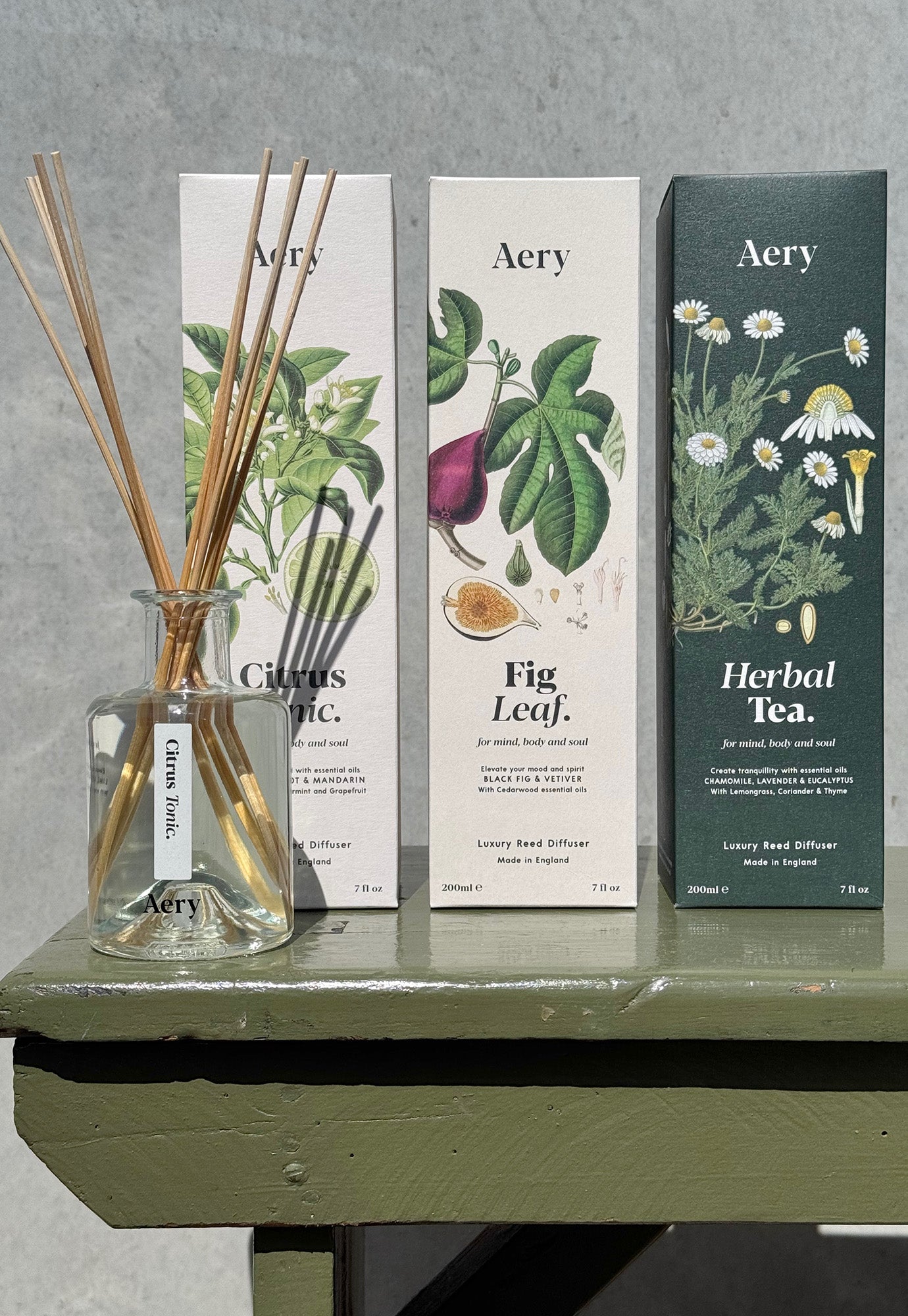 Aery Diffuser Reed aery living - botanical collection - reed diffuser – GOOSE