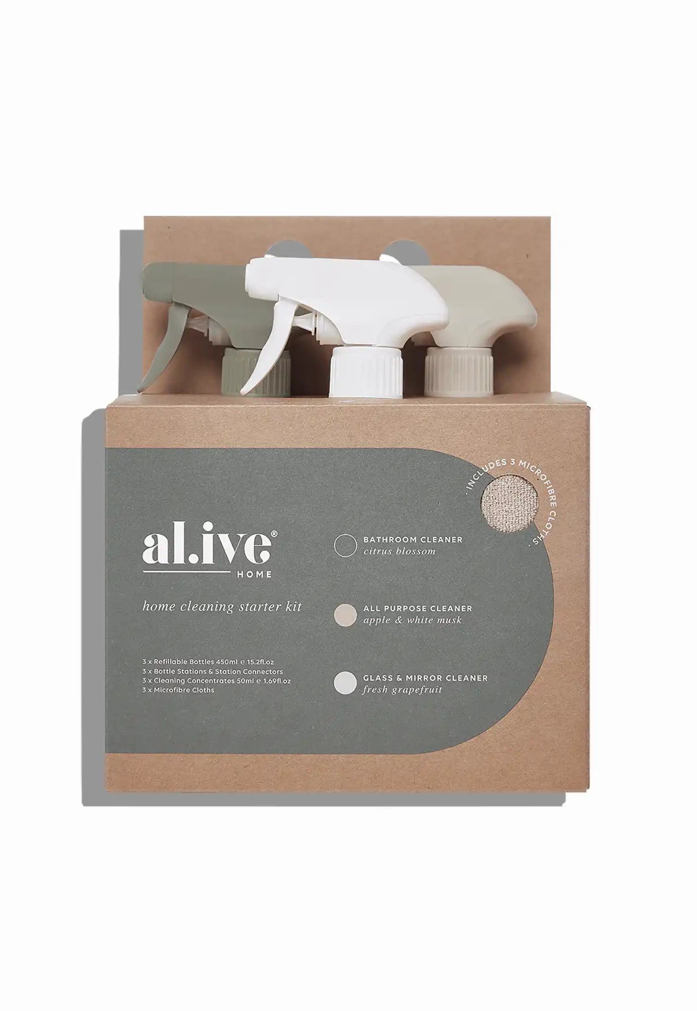 al.ive - home cleaning starter kit