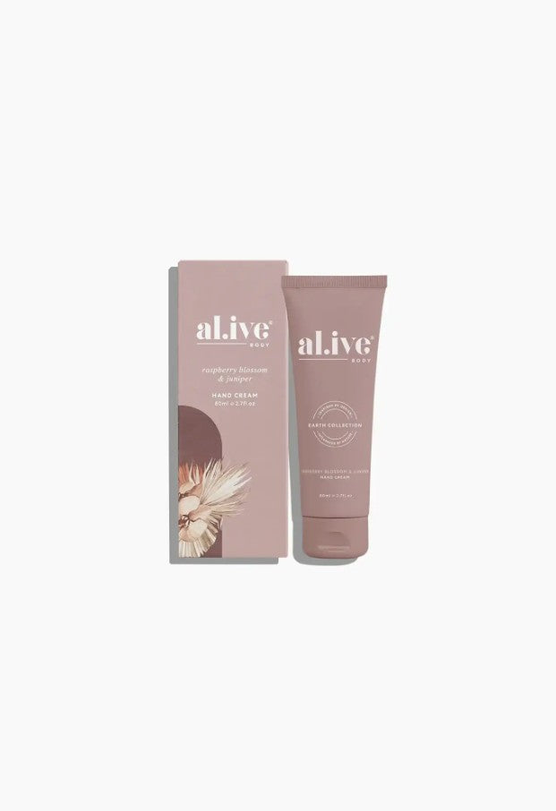 al.ive - hand cream - raspberry blossom & juniper