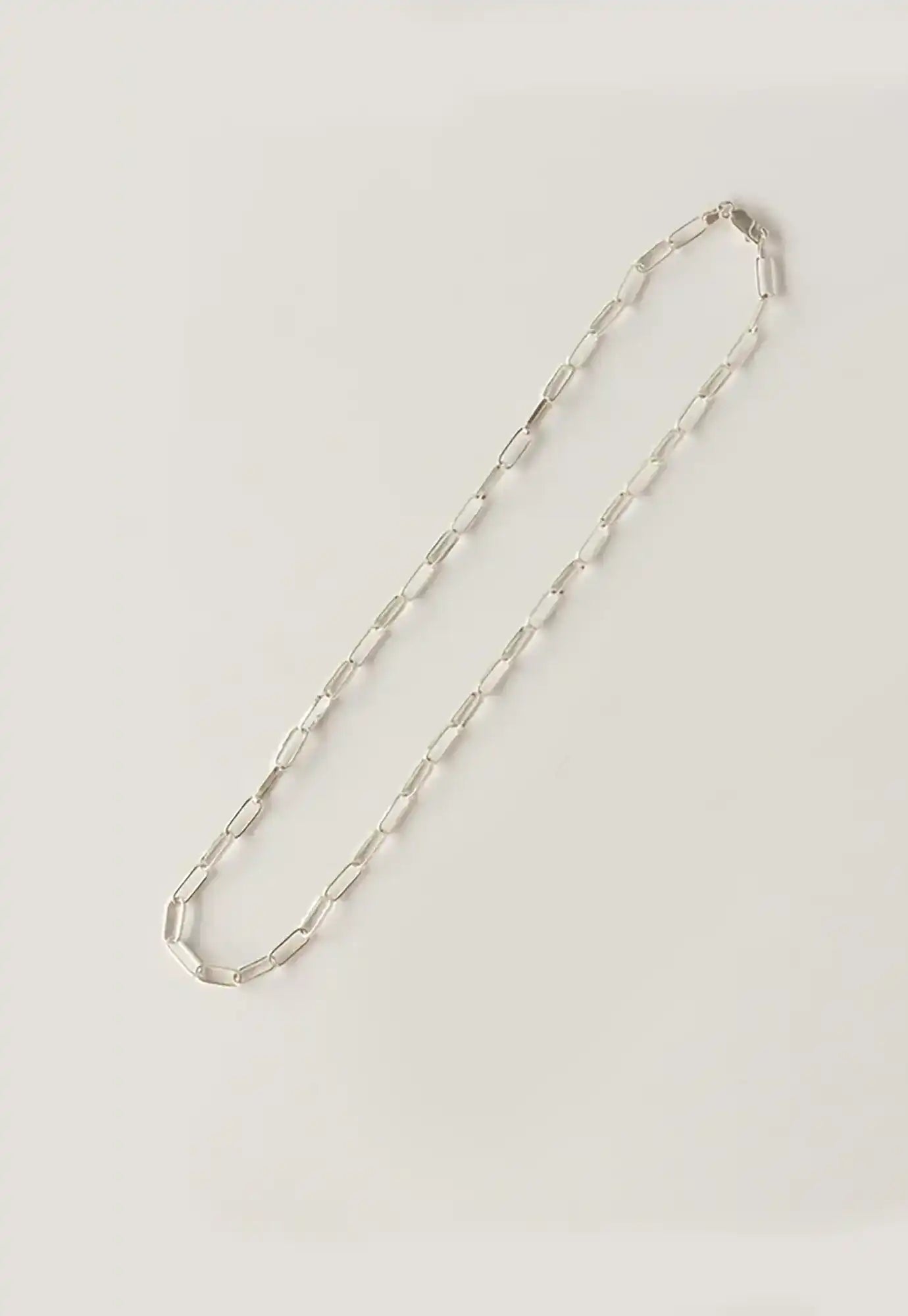argent silversmith - paperclip chain