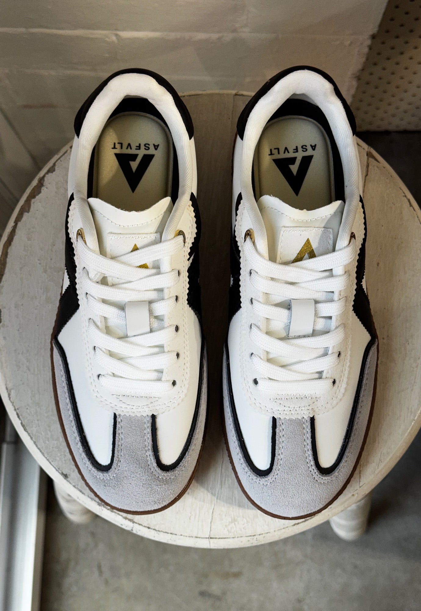 asfvlt - elite classic - white black dark gum – GOOSE