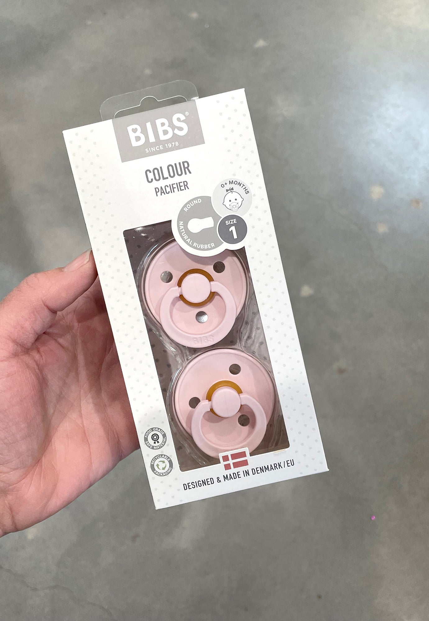 bibs - colour pacifier - 2 pack