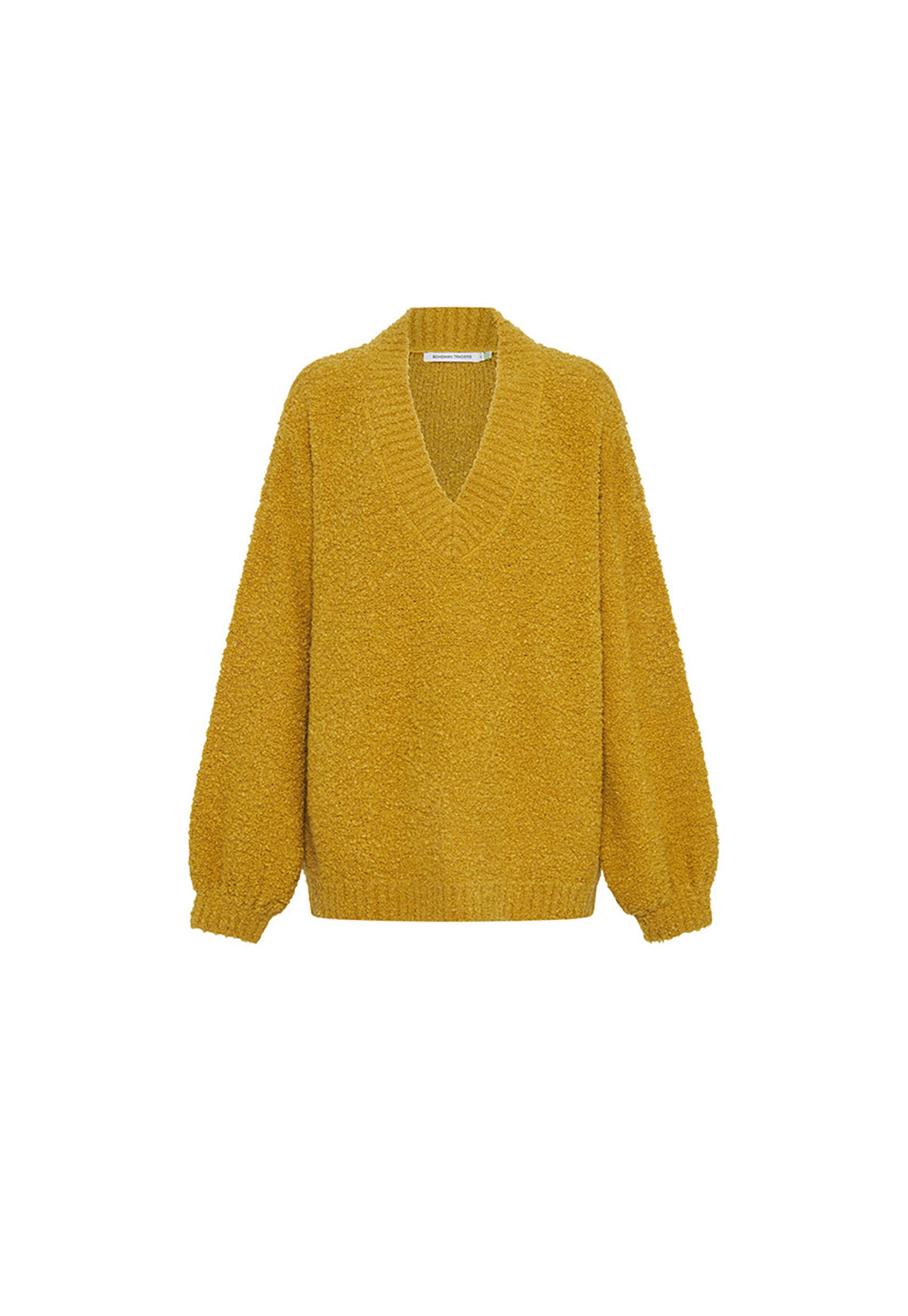 bohemian traders - v neck sweater - citrus