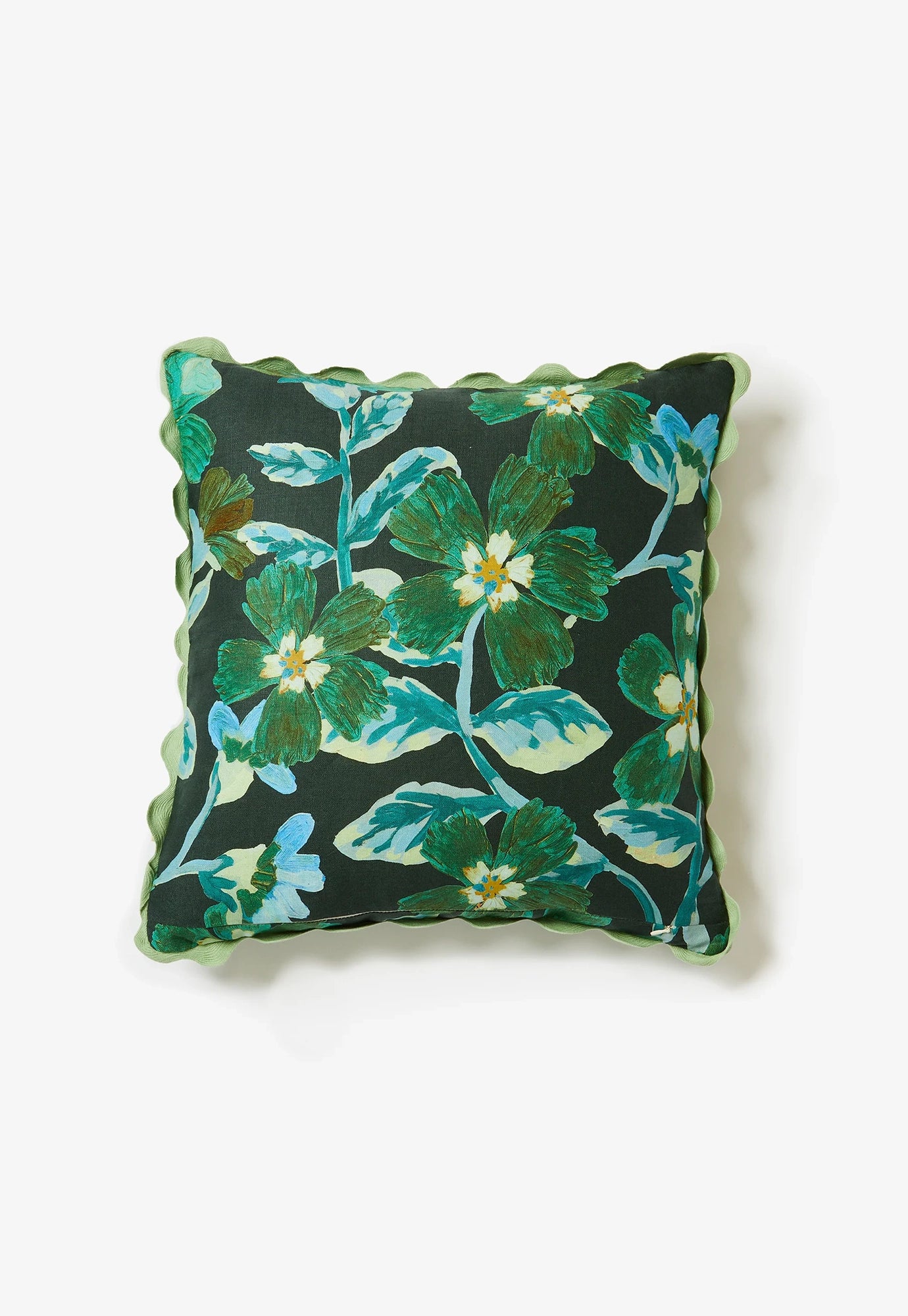 bonnie and neil - cosmos green cushion