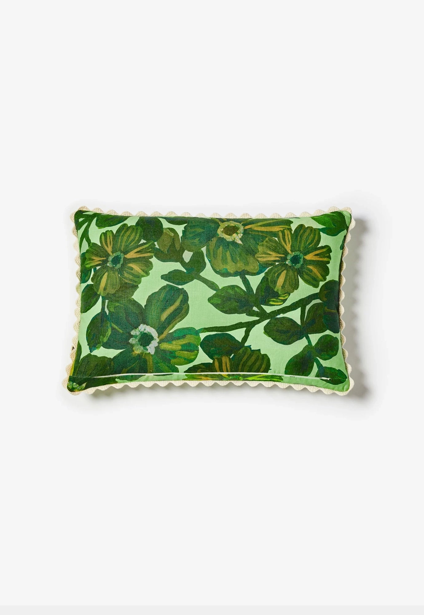 bonnie and neil - rosetta dark mint cushion