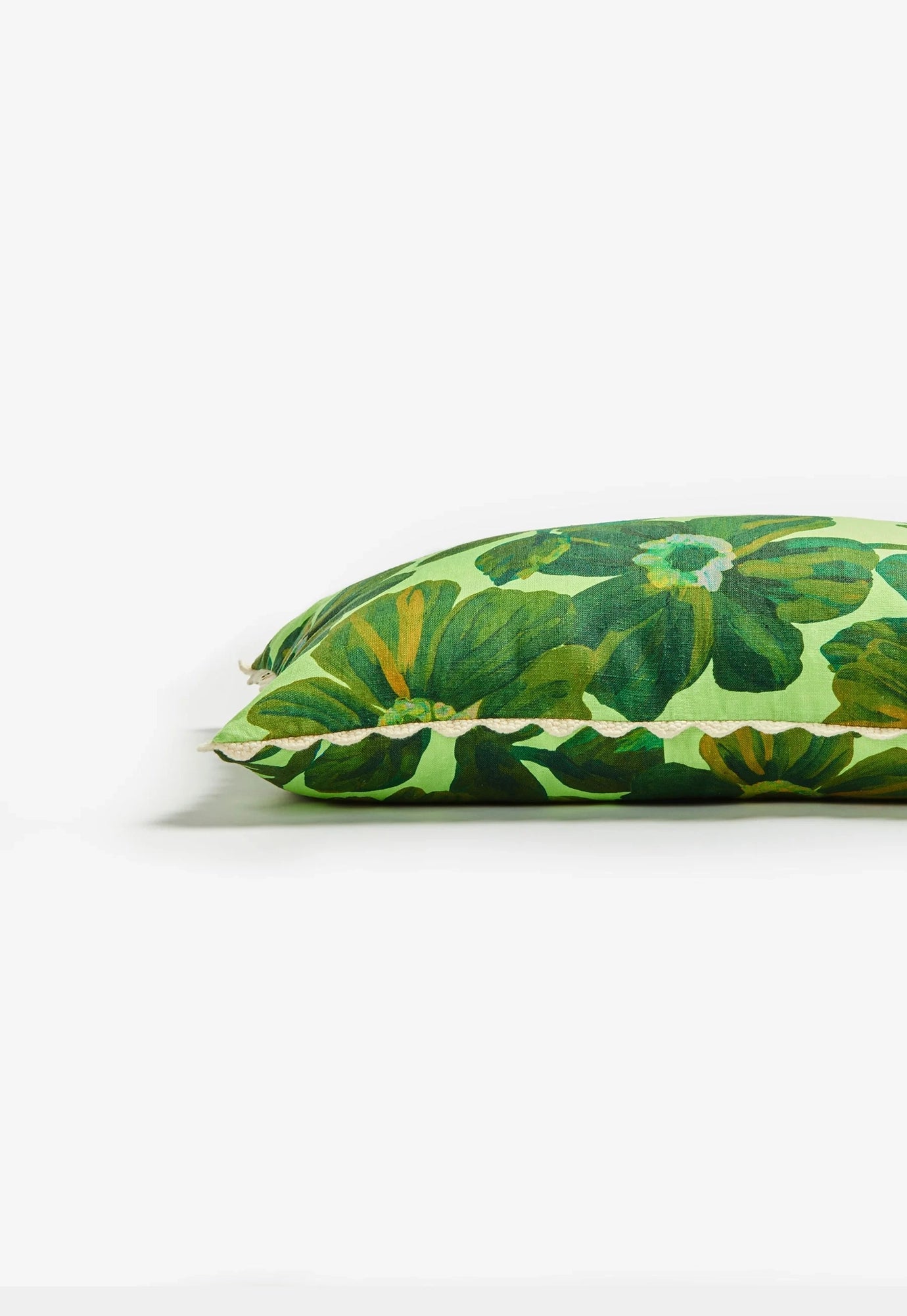 bonnie and neil - rosetta dark mint cushion