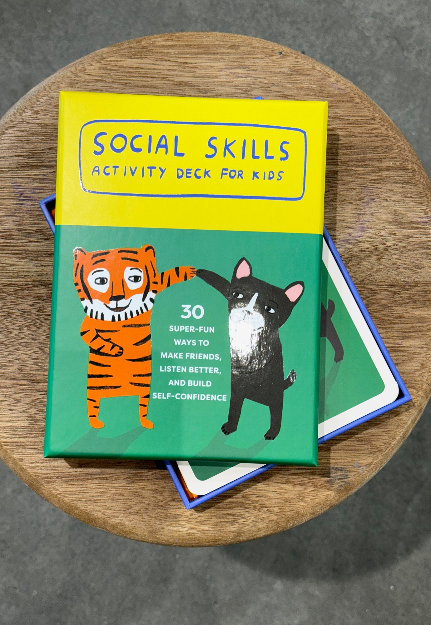 social skills activity deck for kids