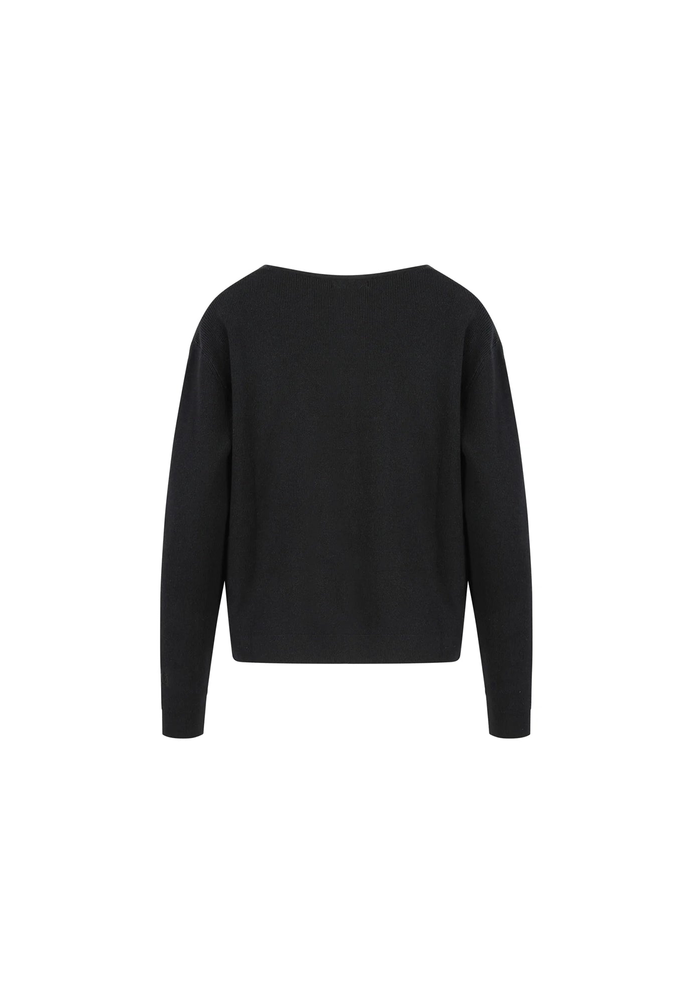 cc heart - alma soft knit cardigan - black