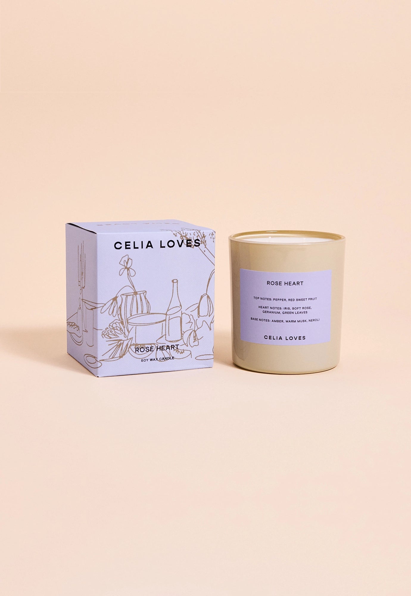 celia loves - candle 395g