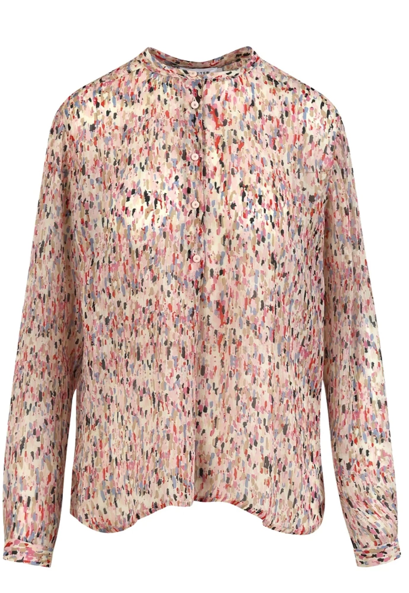 coster copenhagen - shirt in multi splash print