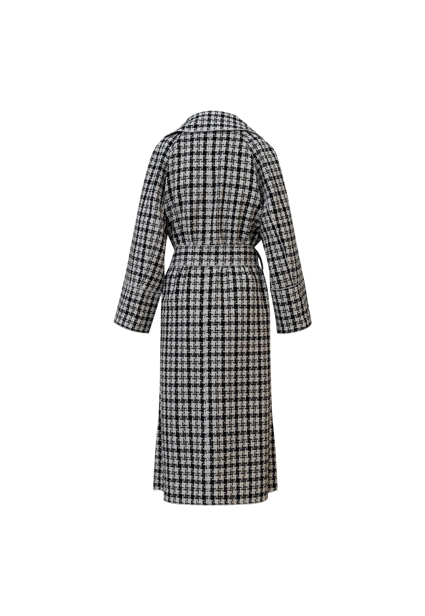 coster copenhagen - soft coat - black/pearl check