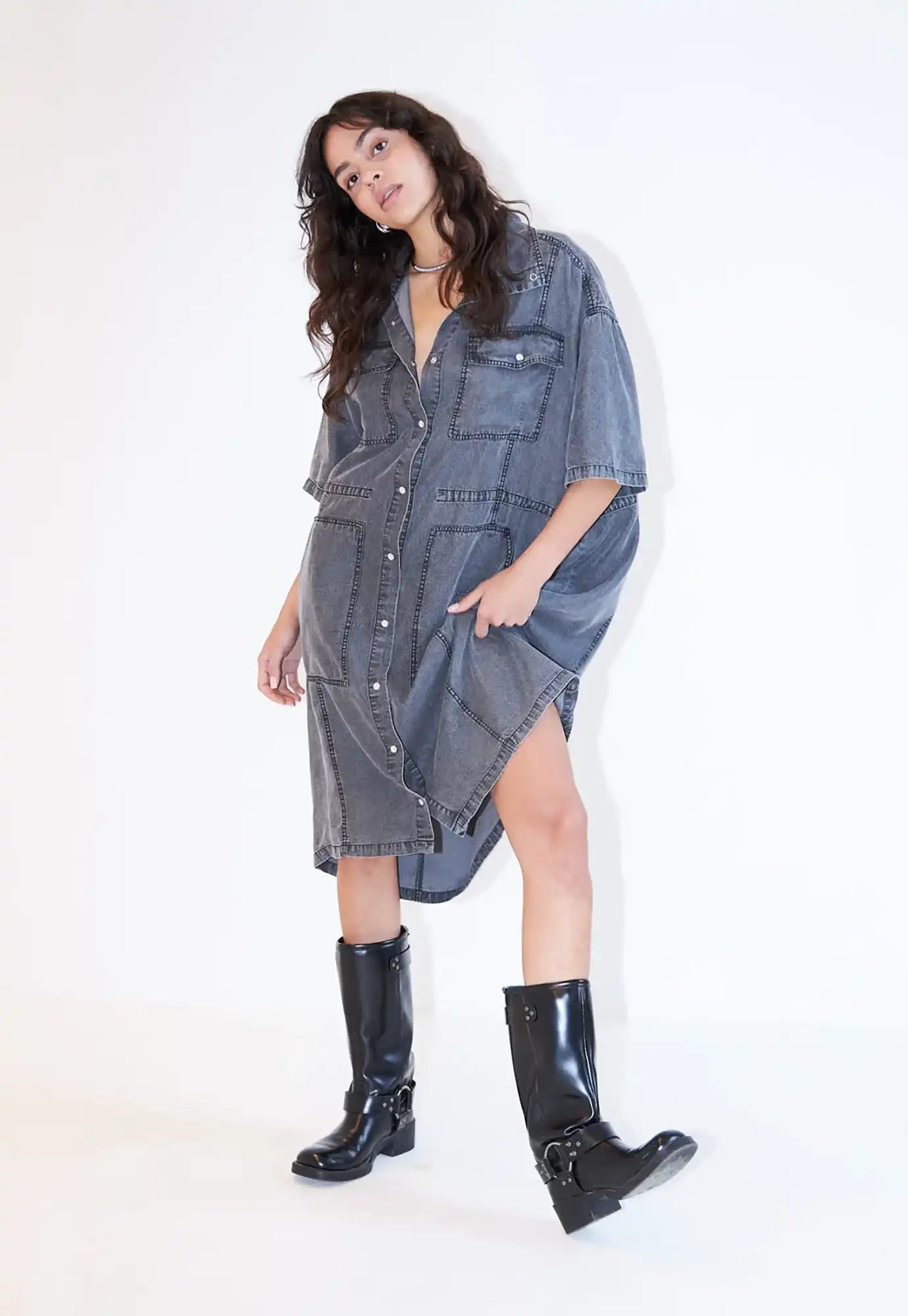dawn x dare - kaylee dress - black