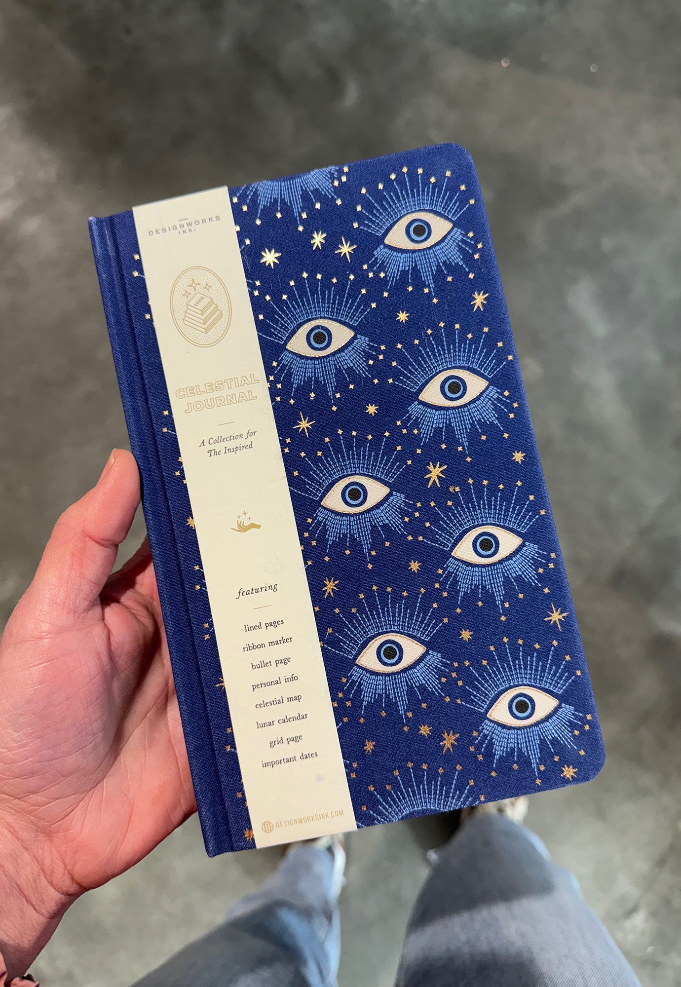 designworks ink - cloth celestial journals