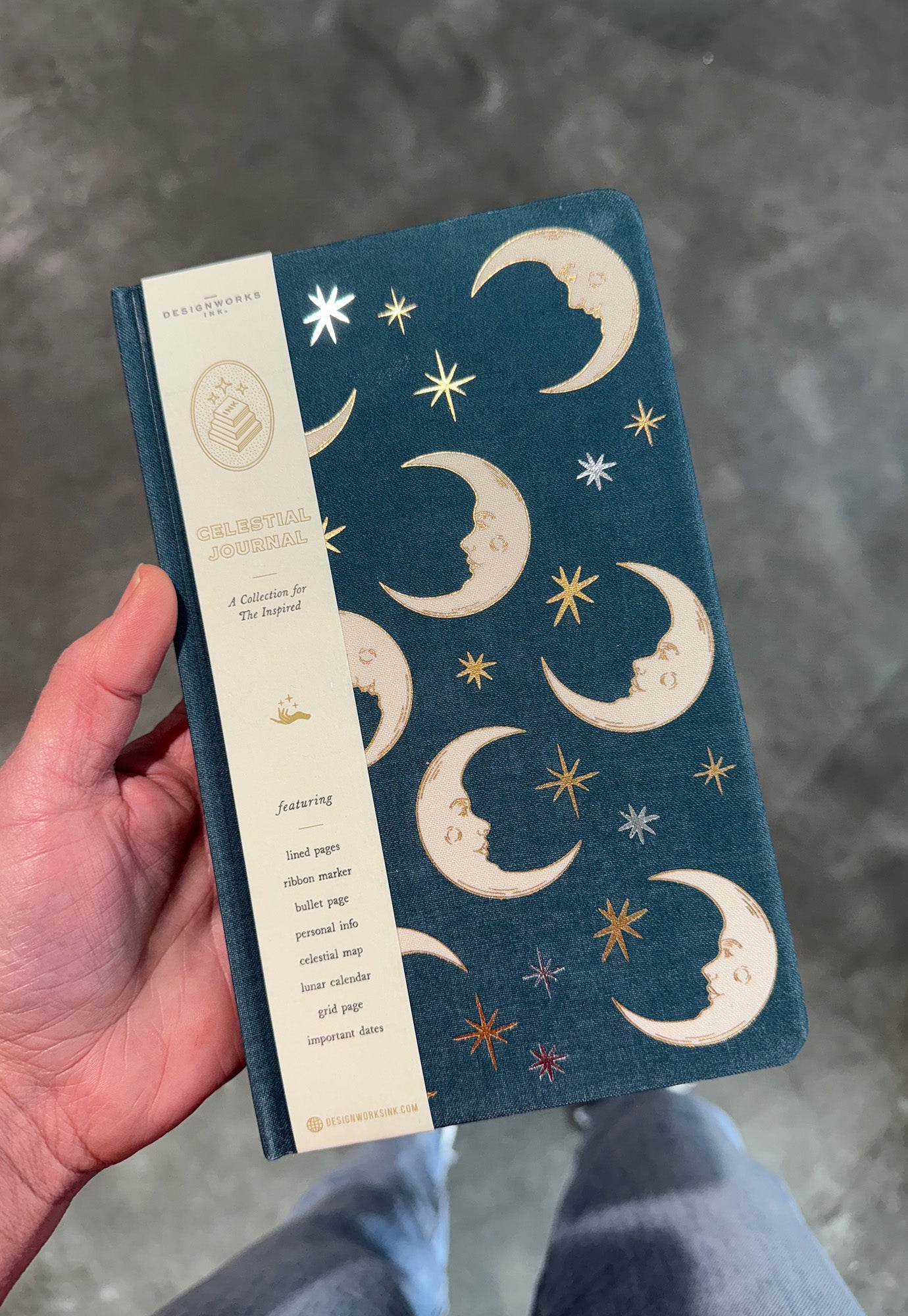 designworks ink - cloth celestial journals