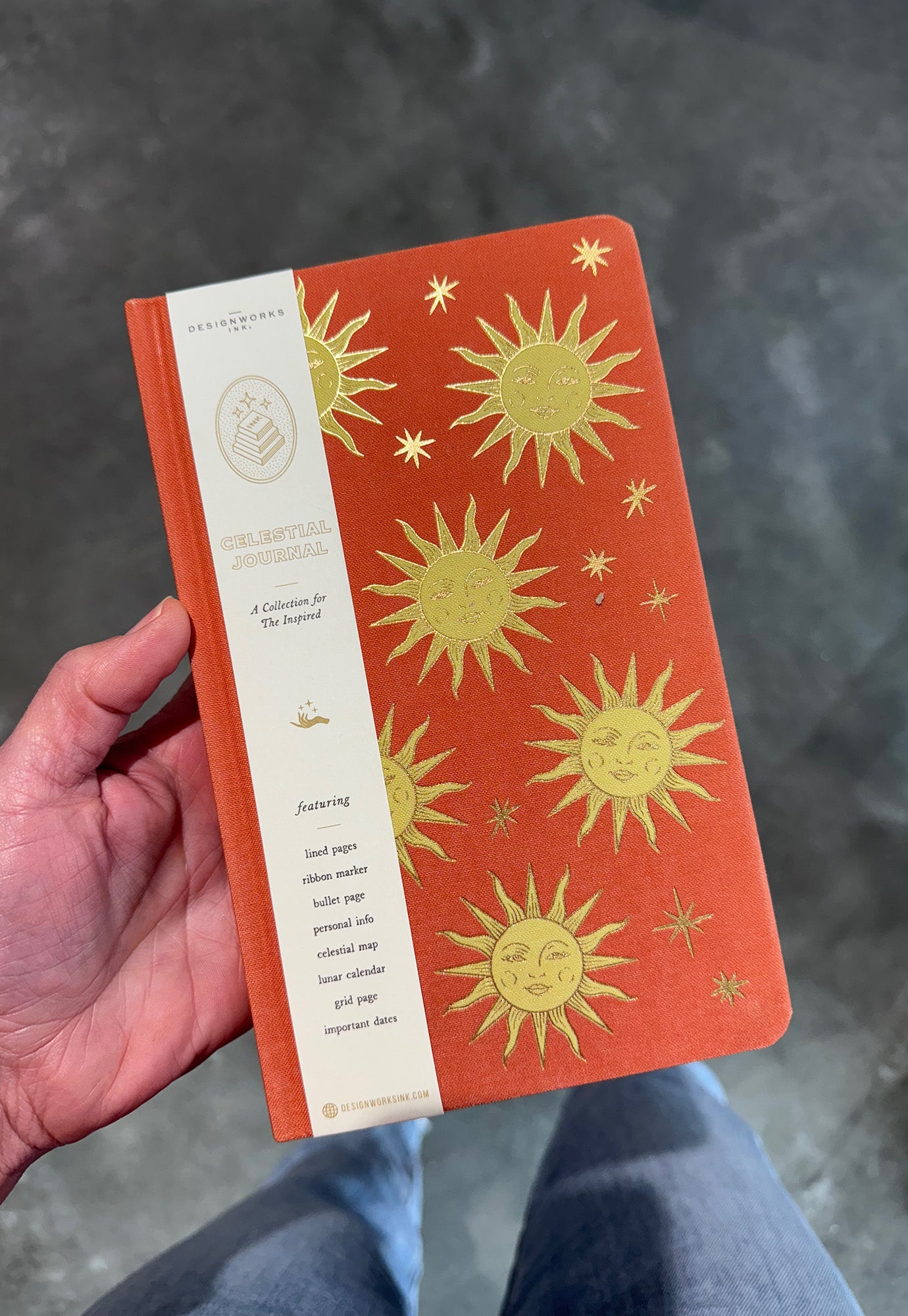 designworks ink - cloth celestial journals